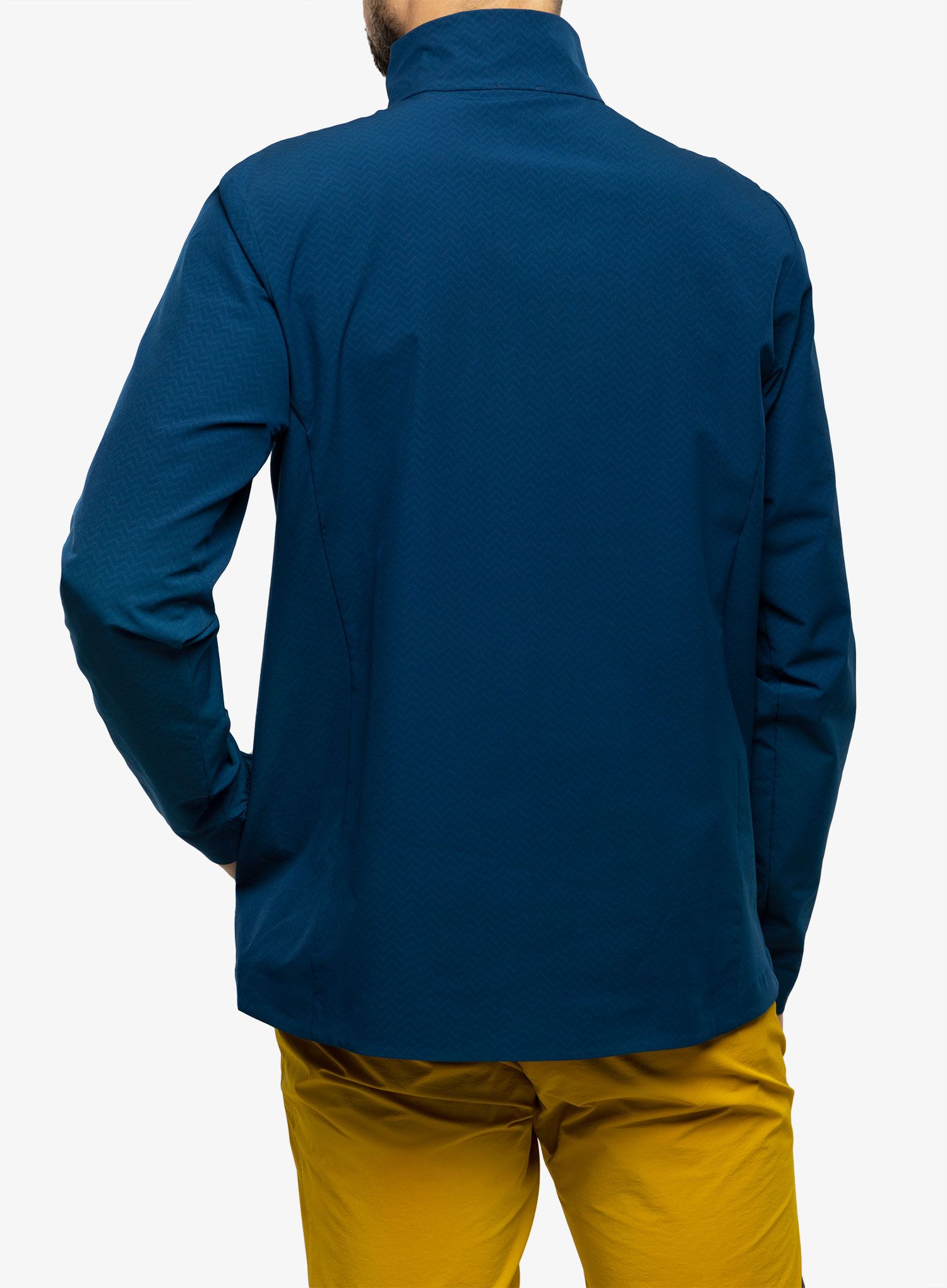 Softshell jakna Patagonia R1 CrossStrata P/O  - lago blue