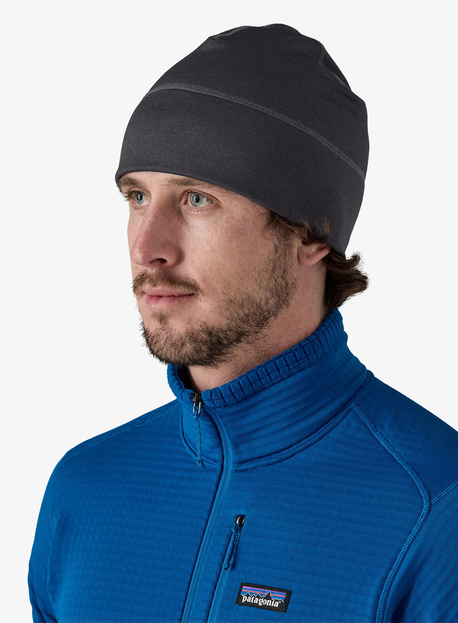 Termo kapa Patagonia R1 Daily Beanie - black