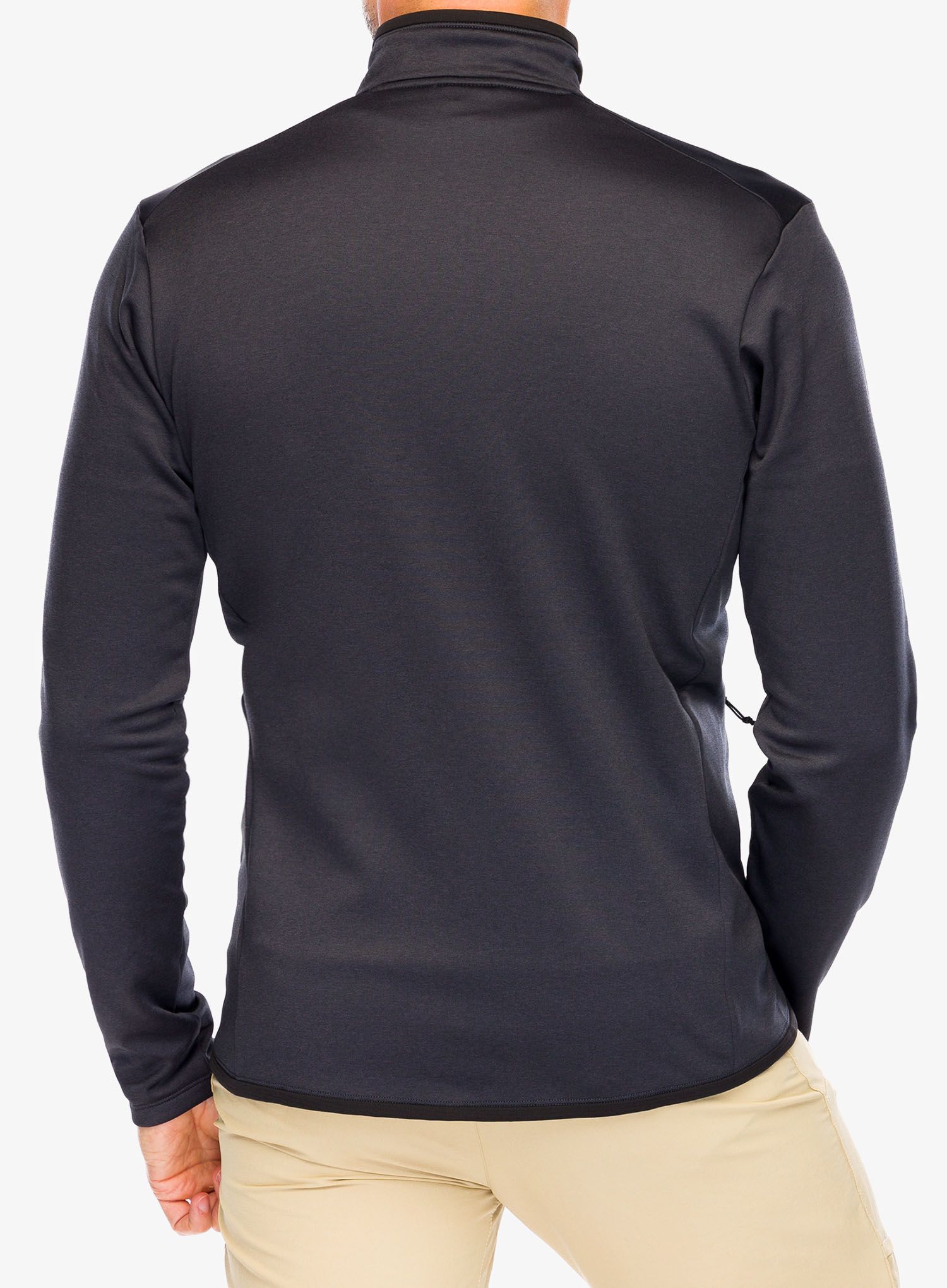 Flis Patagonia R1 Daily Jacket - ink black/black x-dye