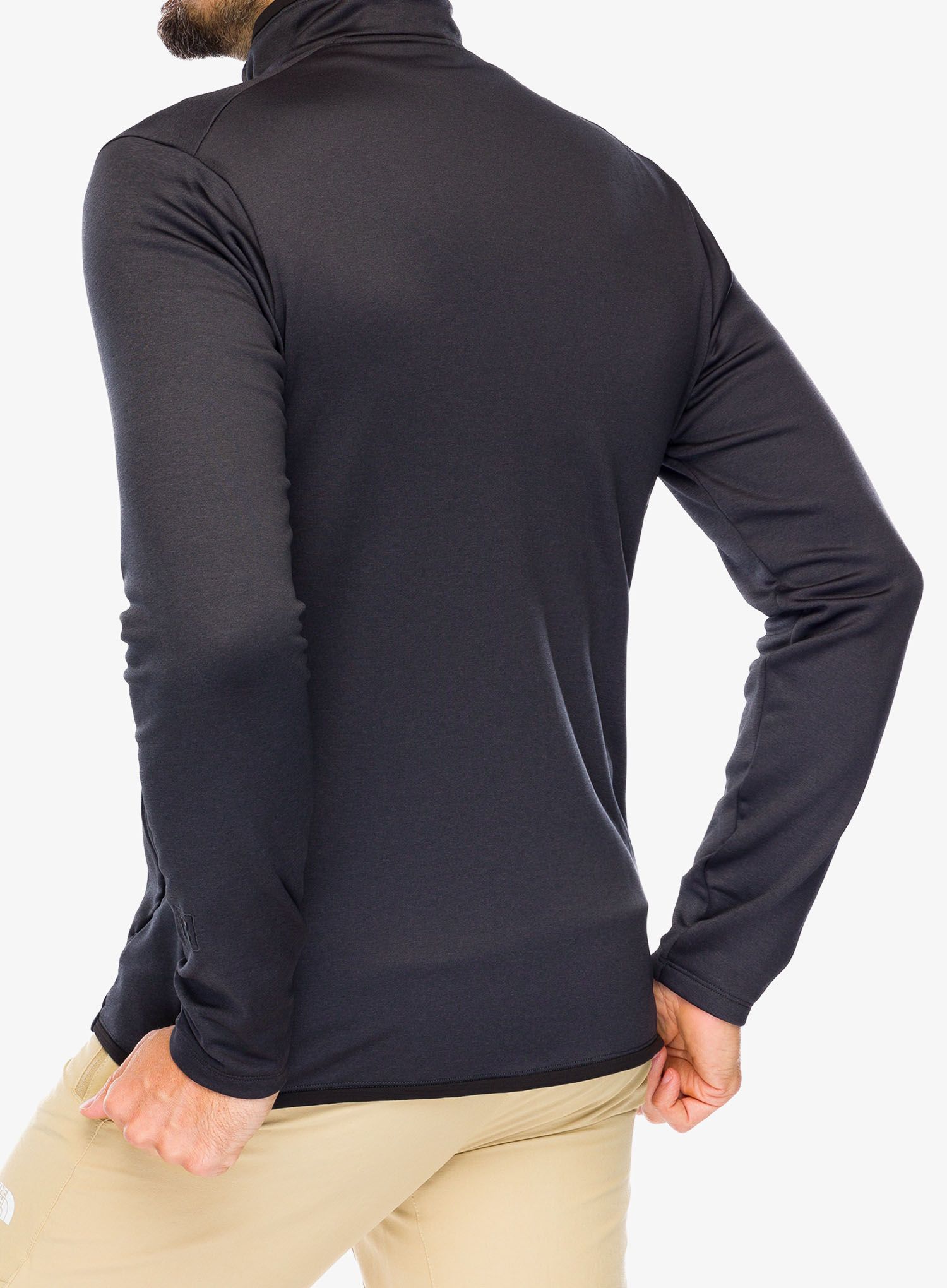 Flis Patagonia R1 Daily Jacket - ink black/black x-dye