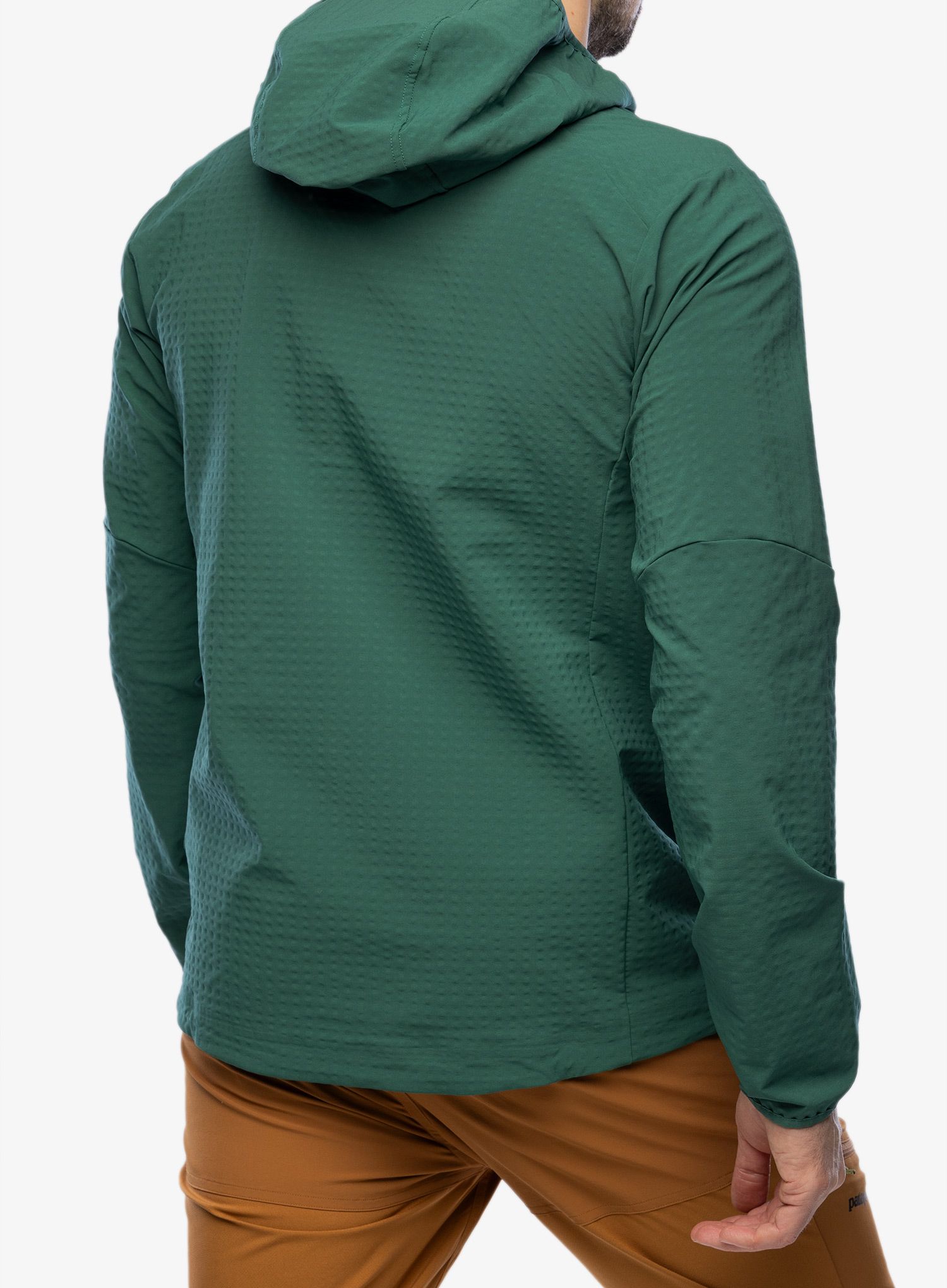 Softshell jakna Patagonia R1 TechFace Hoody - conifer green