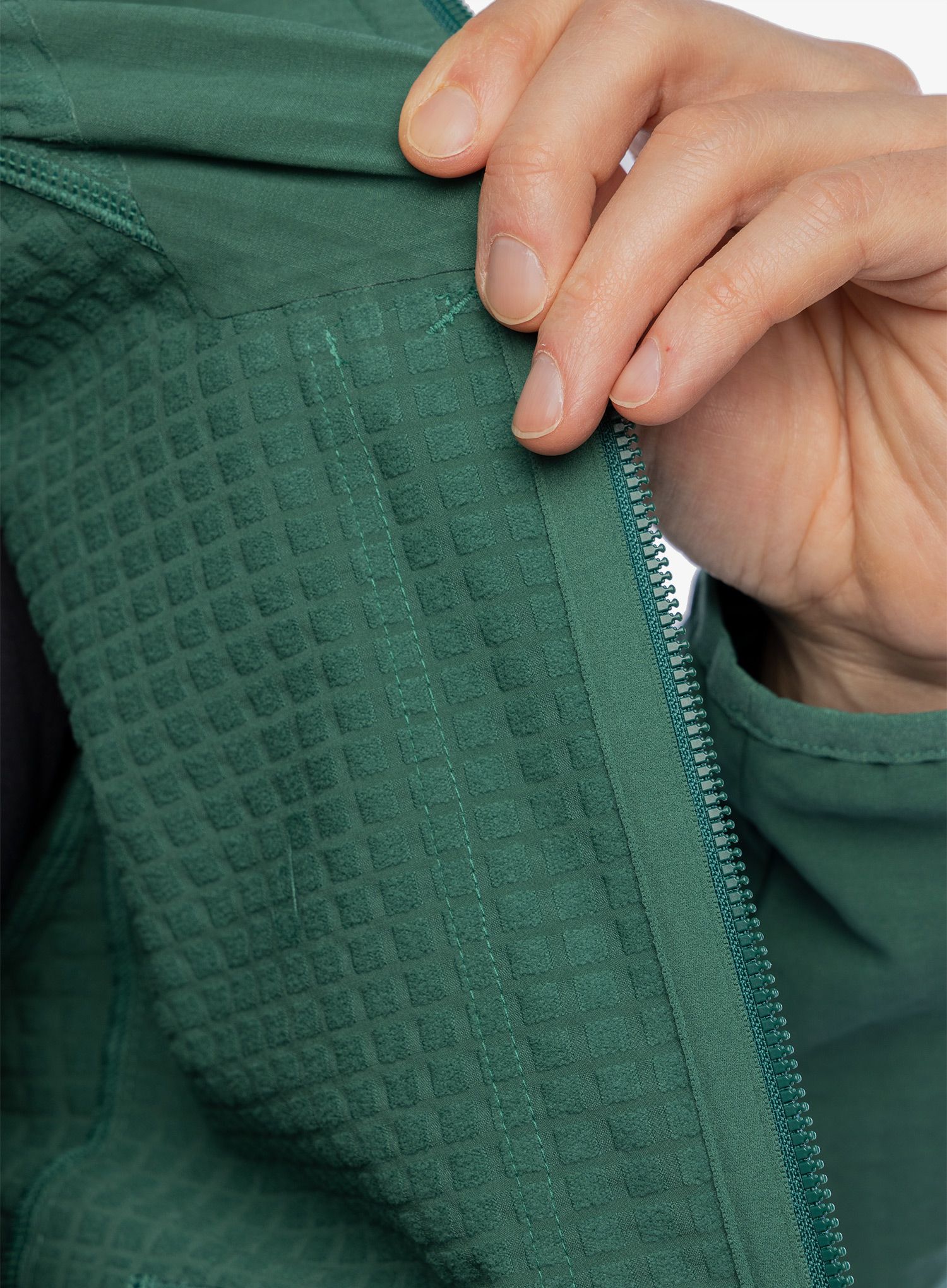 Softshell jakna Patagonia R1 TechFace Hoody - conifer green