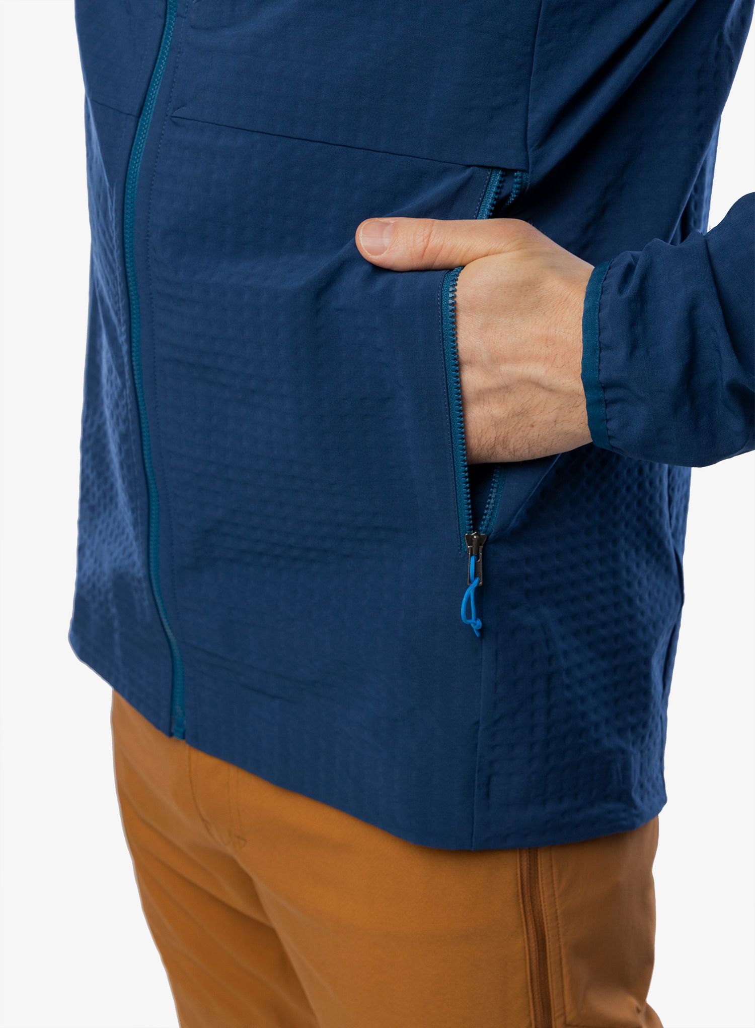 Softshell jakna Patagonia R1 Techface Hoody - tidepool blue
