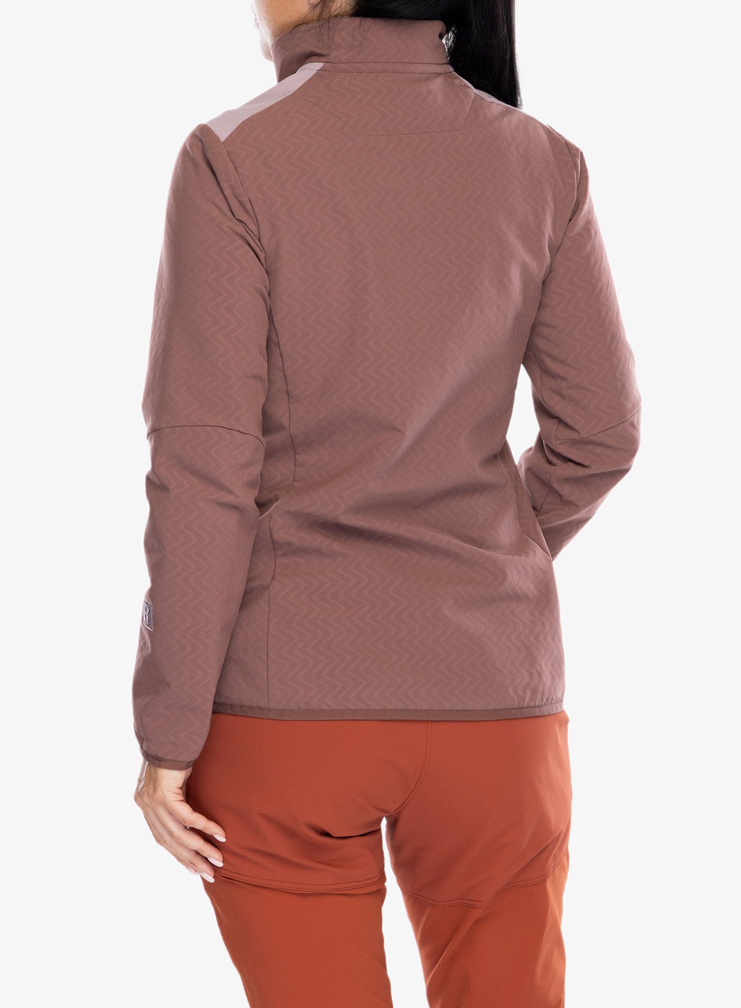 Ženska softshell jakna Patagonia R2 CrossStrata Jacket - dulse mauve