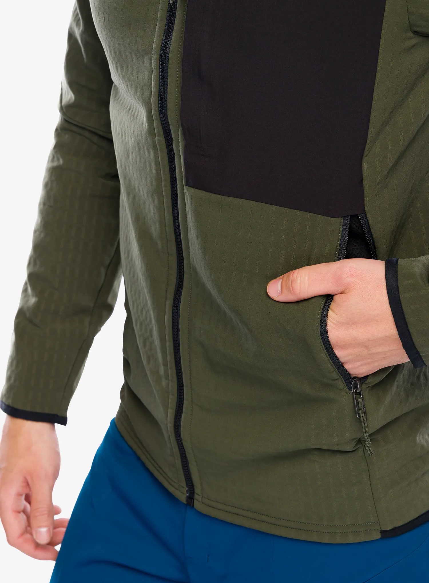 Softshell jakna Patagonia R2 TechFace Jacket - pine needle green