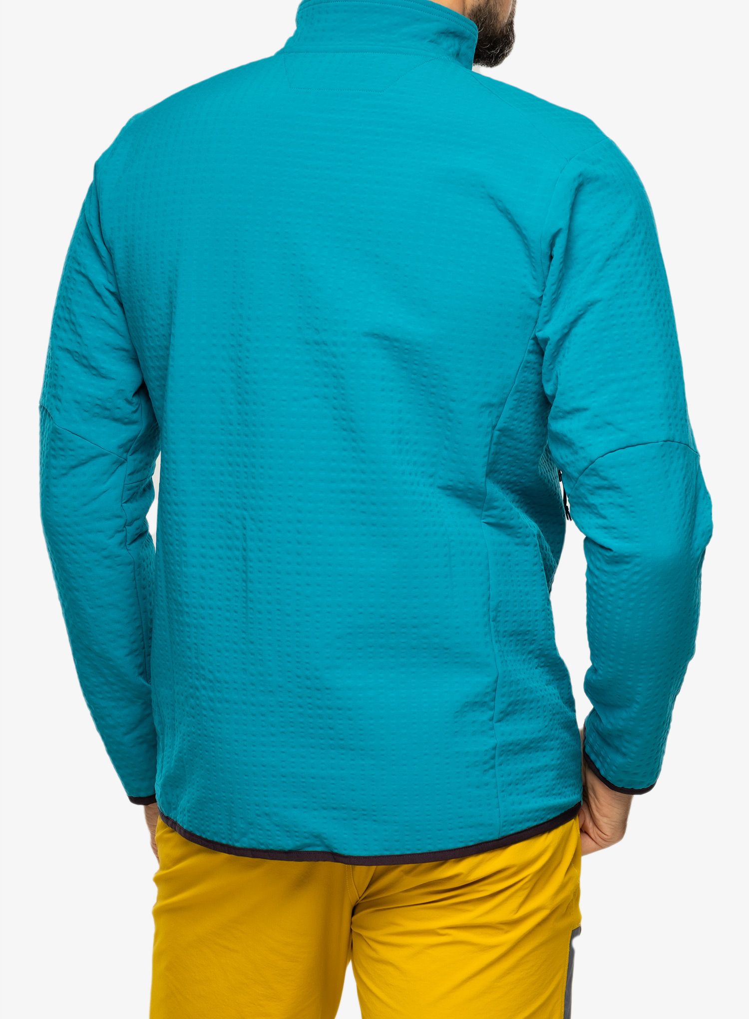 Moška jakna Patagonia R2 TechFace Jkt - belay blue