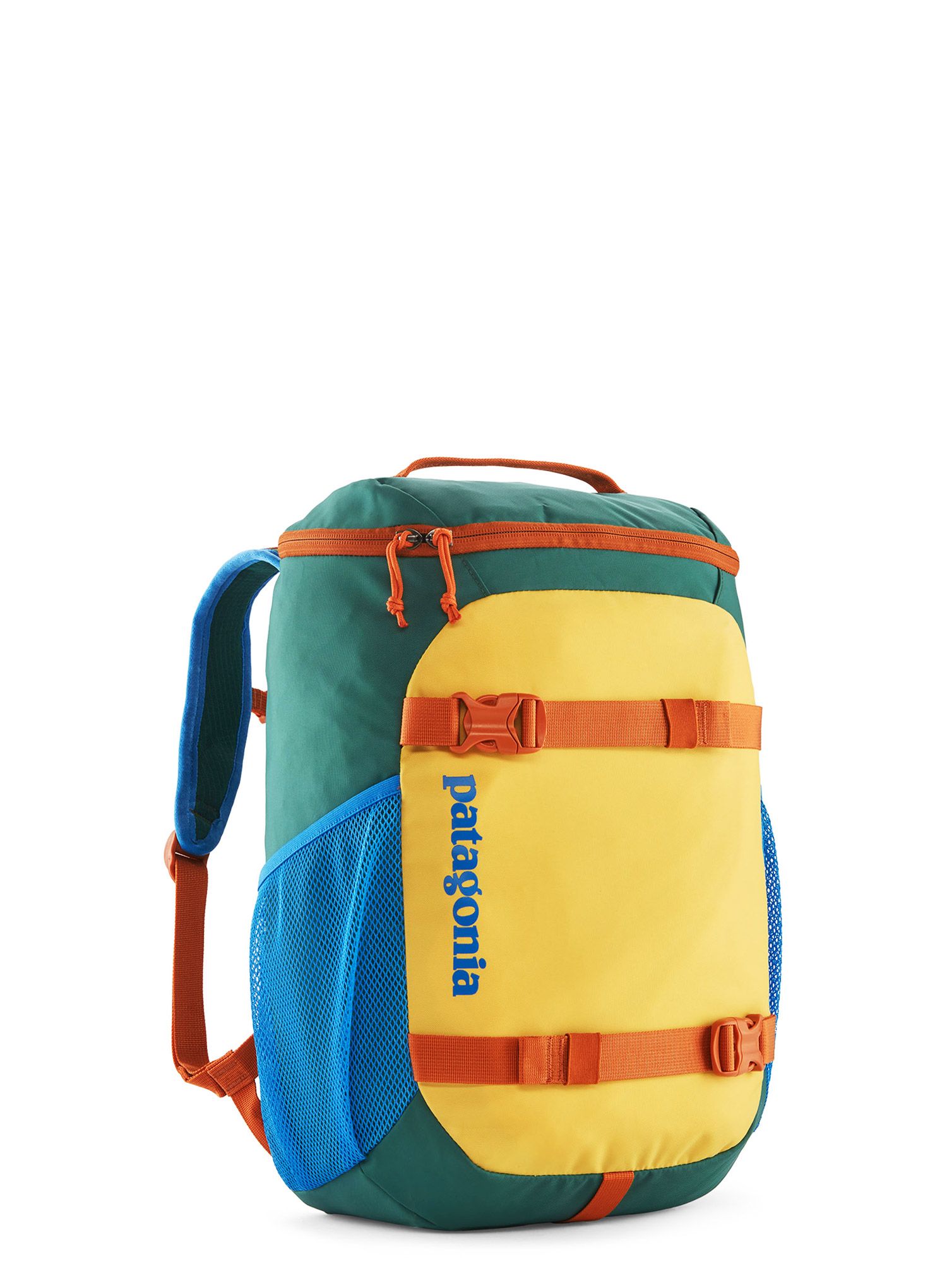 Otroški nahrbtnik Patagonia Refugito Day Pack 18L - patchwork/conifer green