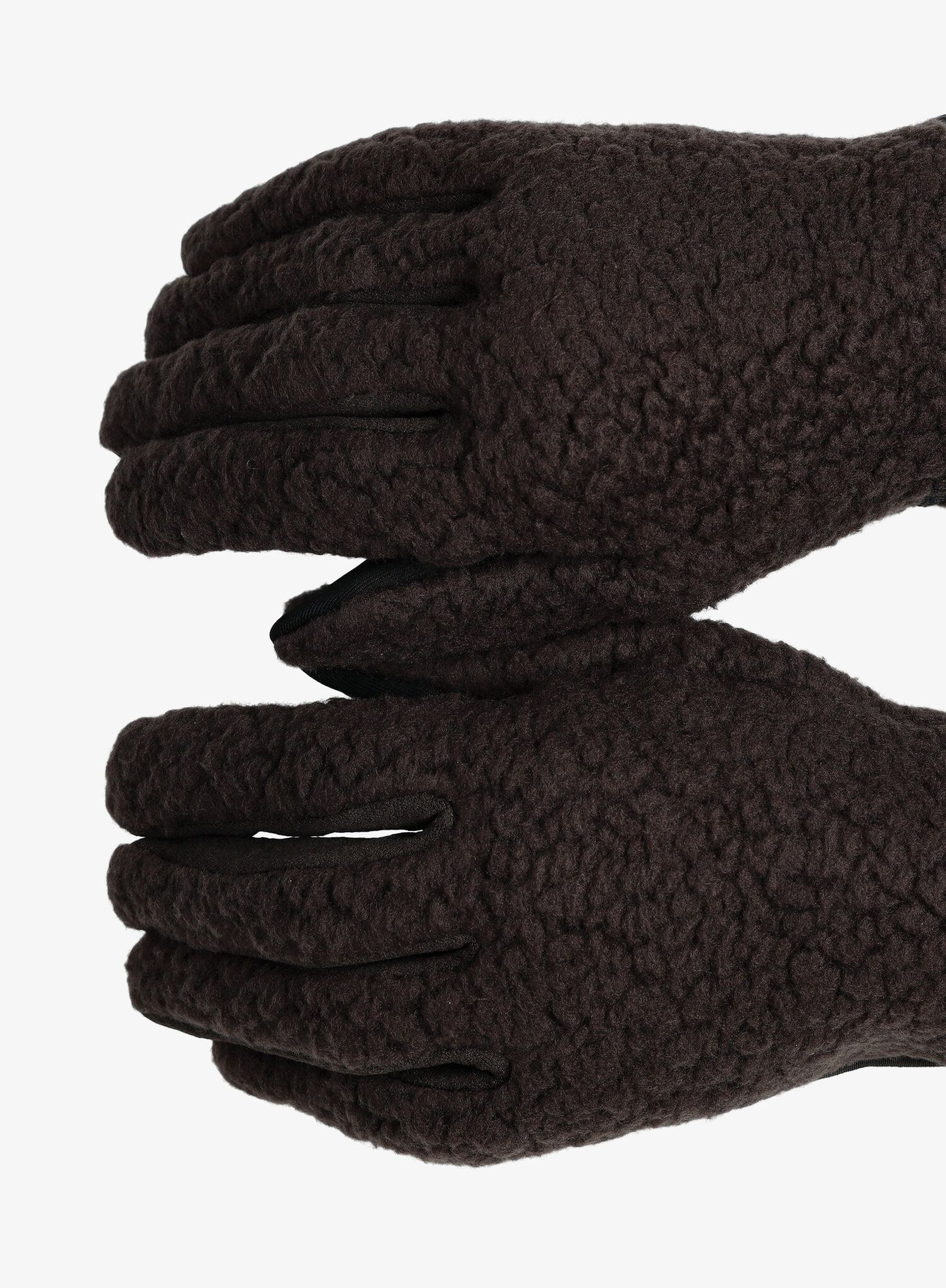 Rokavice iz flisa Patagonia Retro Pile Gloves - black
