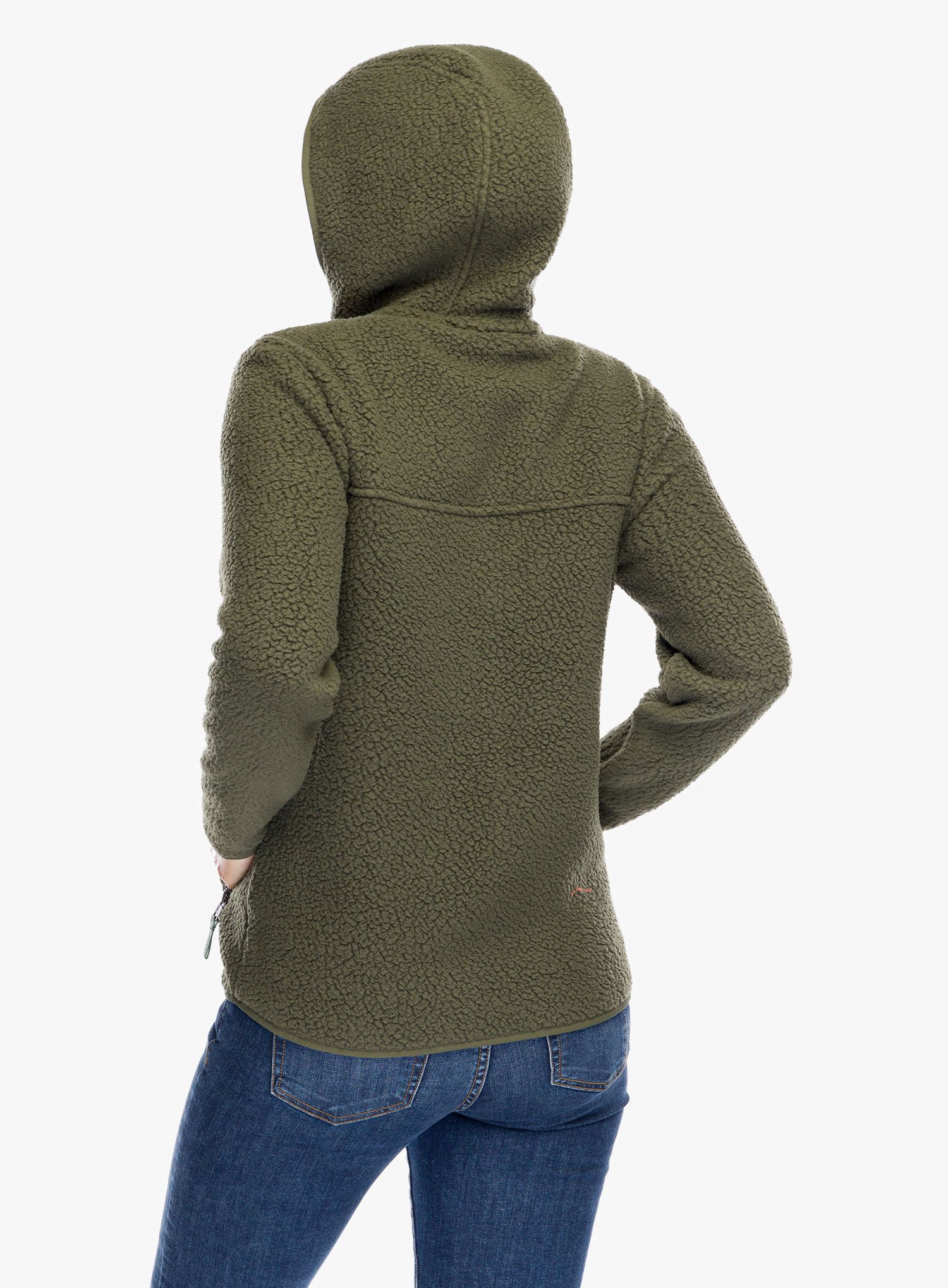 Ženski flis Patagonia Retro Pile Hoody - pine needle green