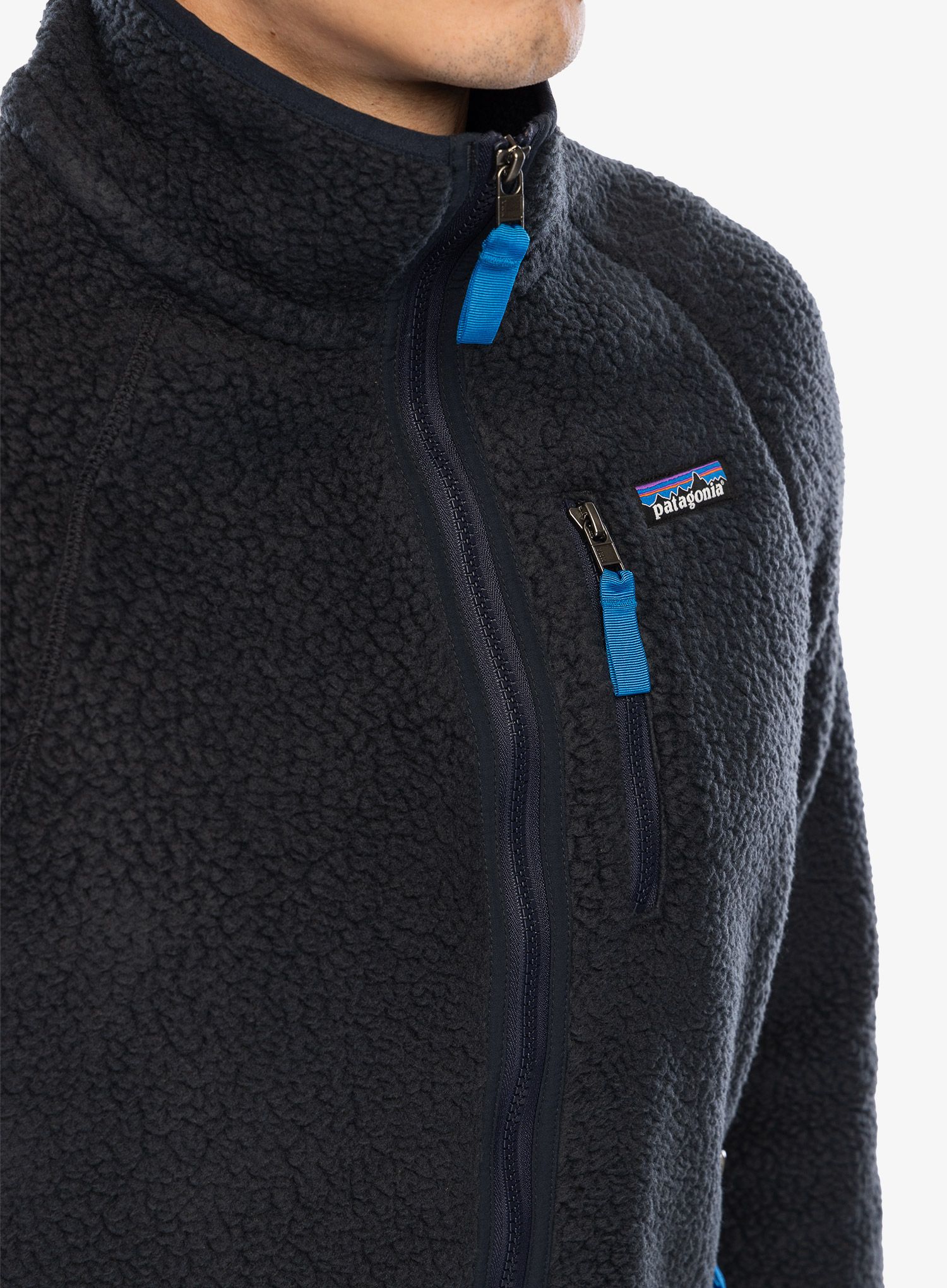 Flis Patagonia Retro Pile Jacket - pitch blue/endless blue