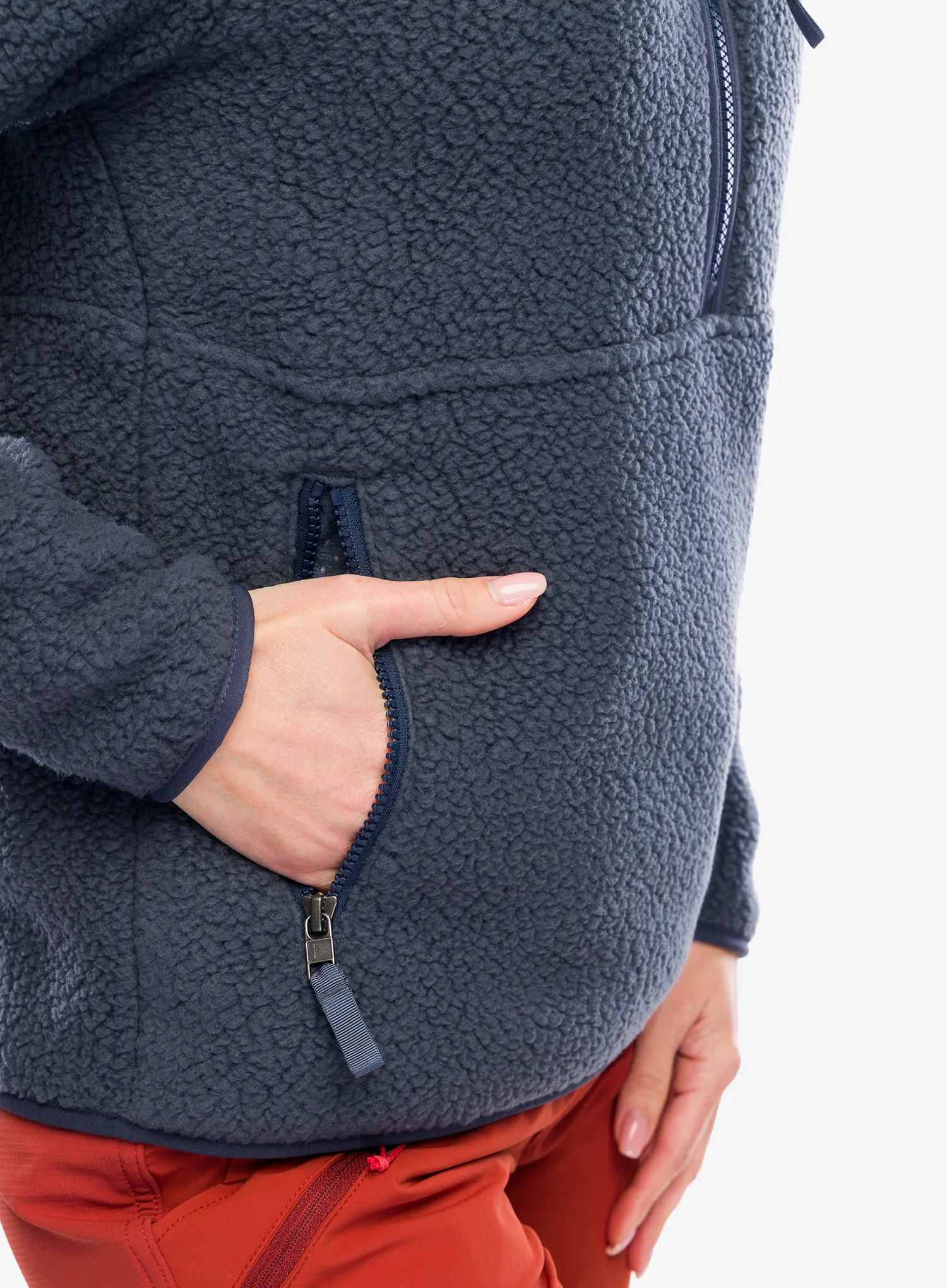 Ženski flis Patagonia Retro Pile Marsupial - smolder blue