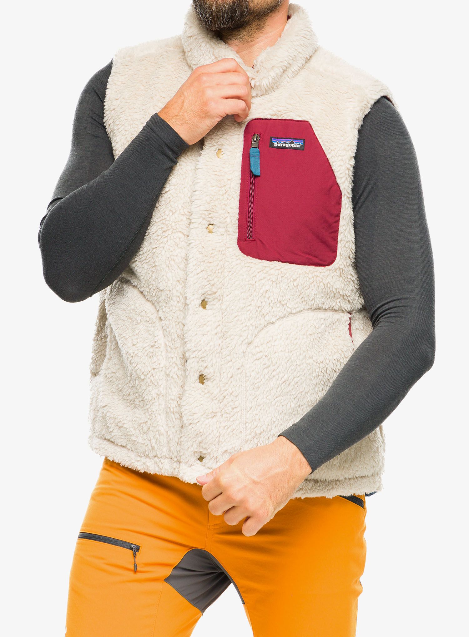 Puhasti brezrokavnik Patagonia Reversible Bivy Down Vest - tidepool blue