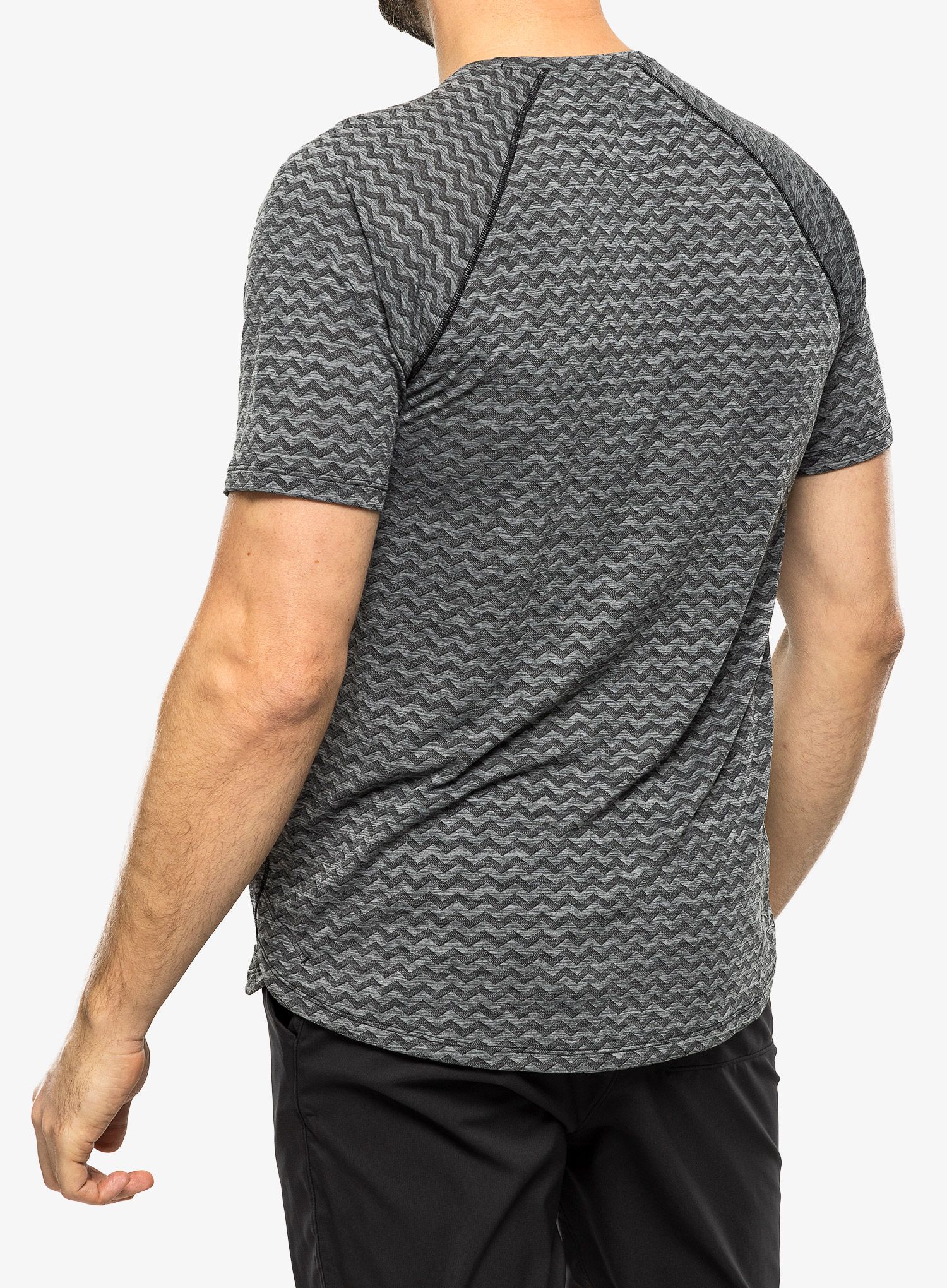 Tekaška majica Patagonia Ridge Flow Shirt - black