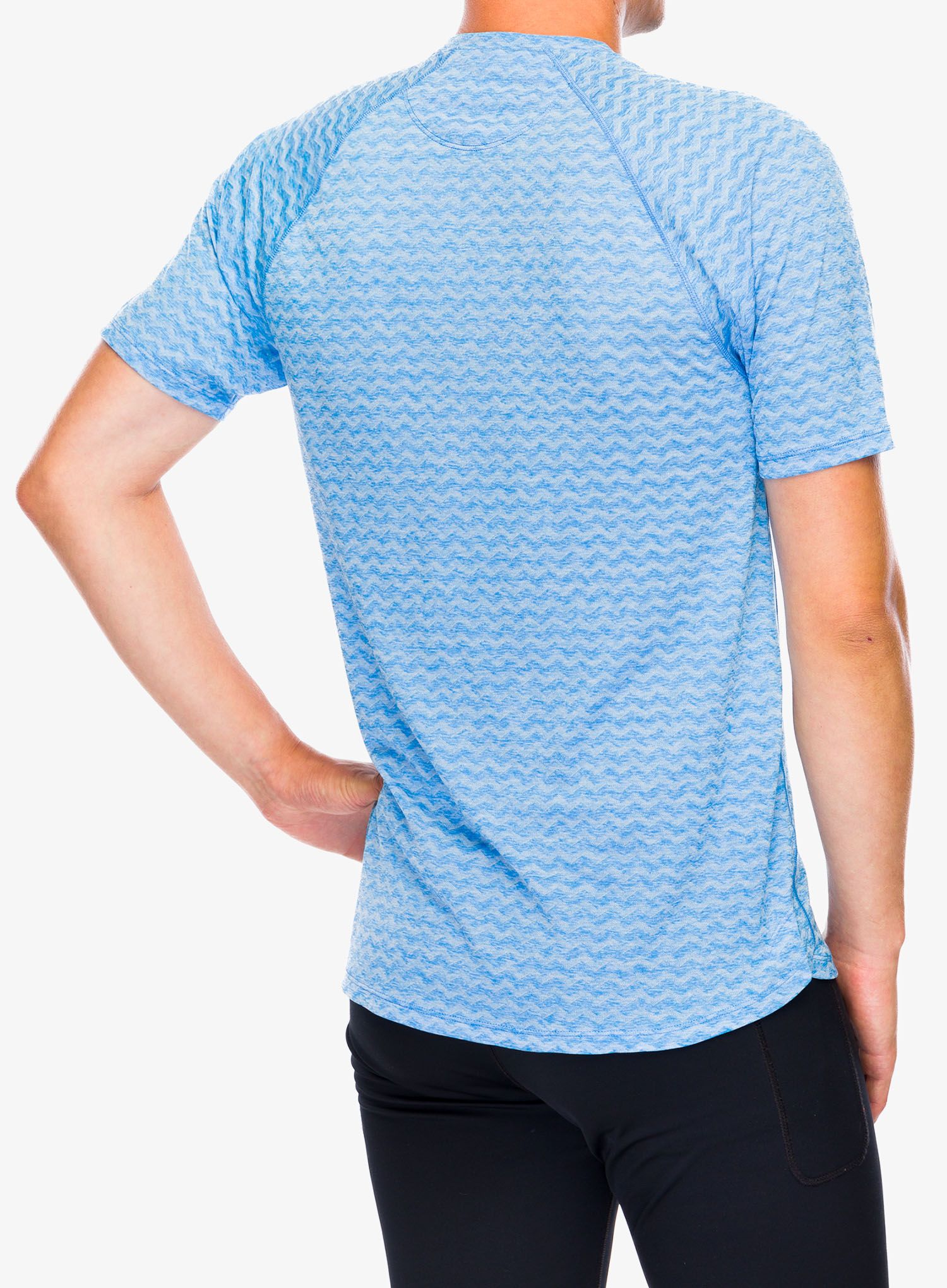 Tekaška majica Patagonia Ridge Flow Shirt - vessel blue