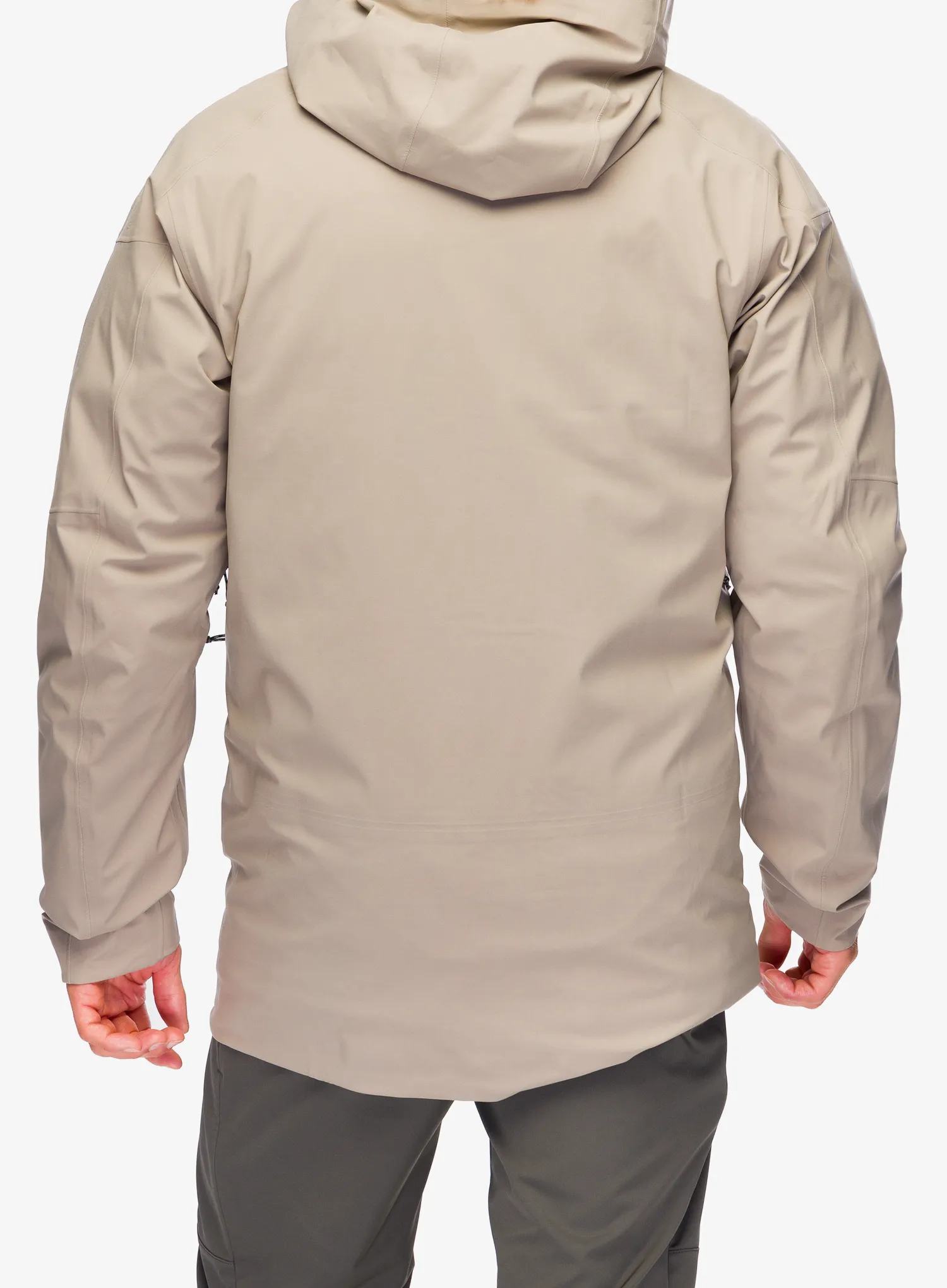 Jakna za turno smučanje Patagonia SnowDrifter Jacket - seabird grey