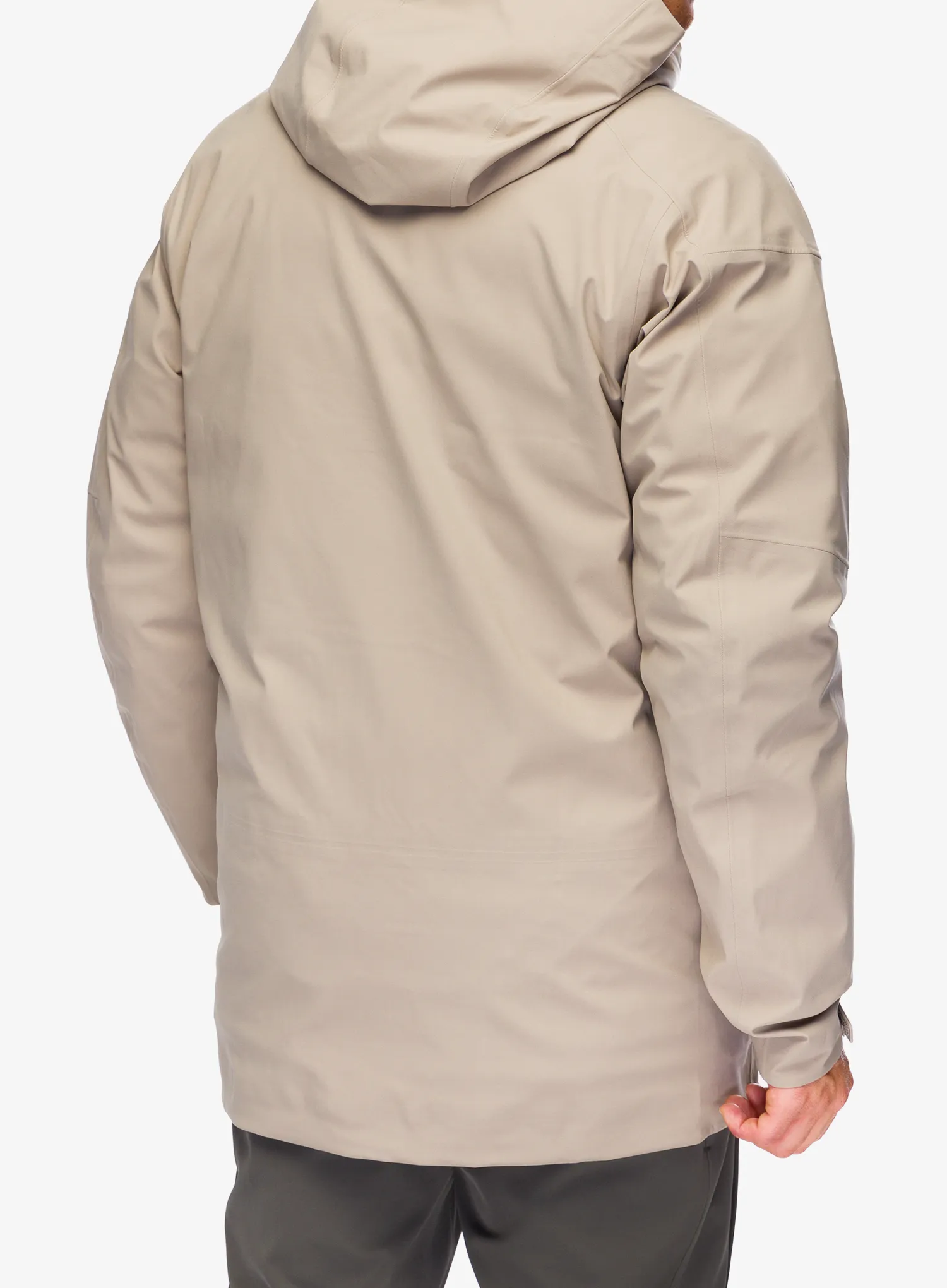 Jakna za turno smučanje Patagonia SnowDrifter Jacket - seabird grey