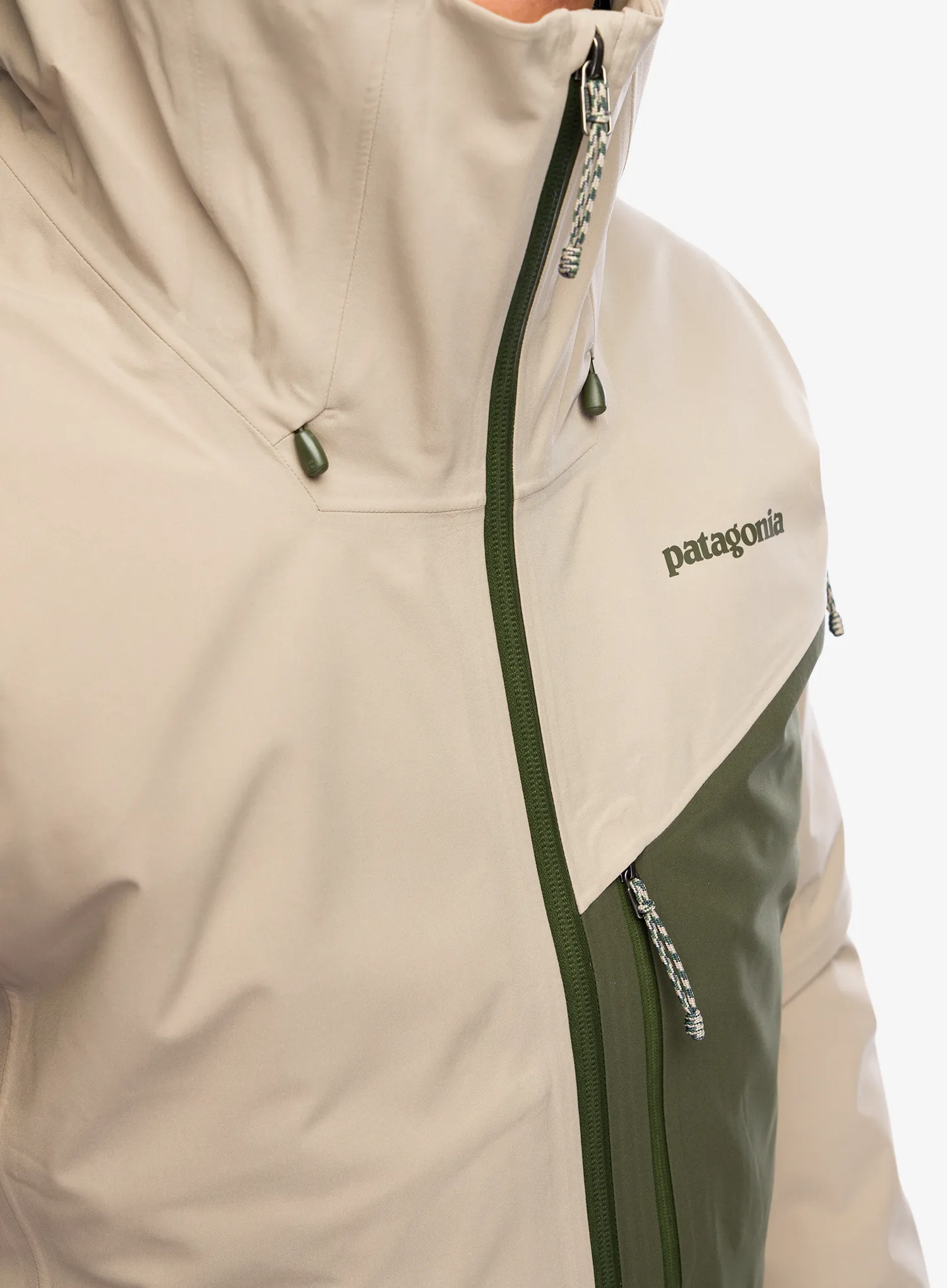 Jakna za turno smučanje Patagonia SnowDrifter Jacket - seabird grey