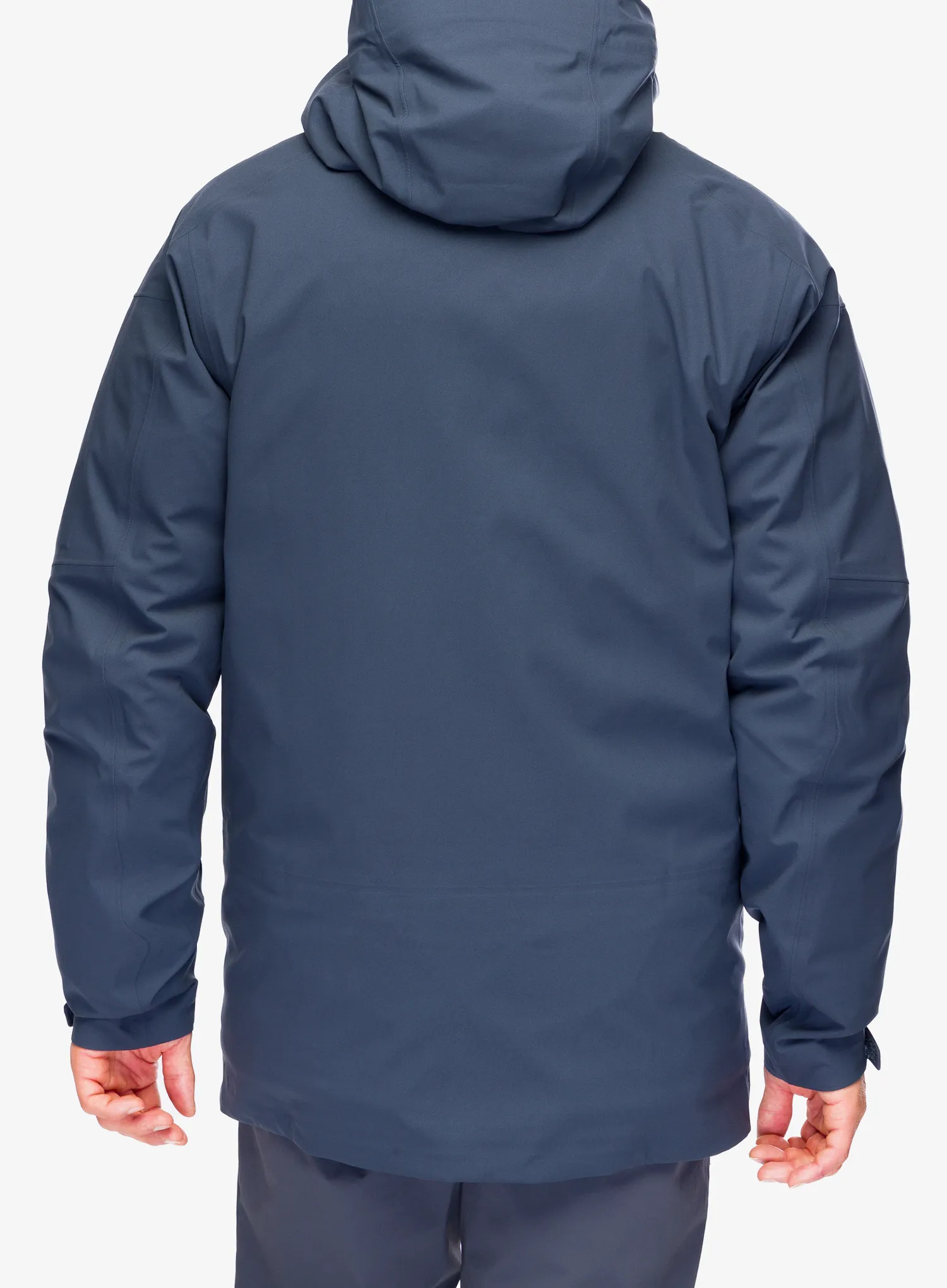 Jakna za turno smučanje Patagonia SnowDrifter Jacket - smolder blu/raptor brown black