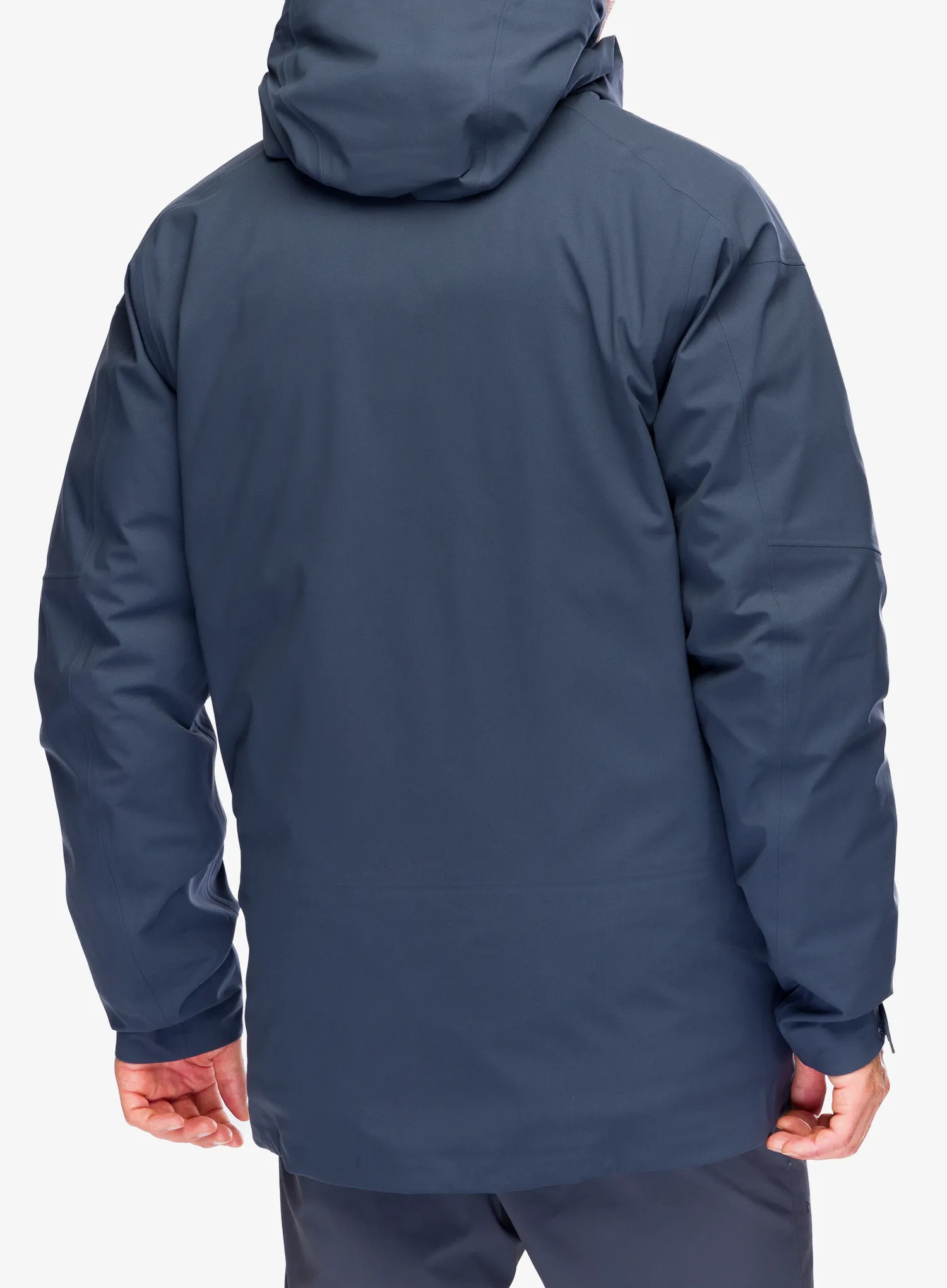 Jakna za turno smučanje Patagonia SnowDrifter Jacket - smolder blu/raptor brown black