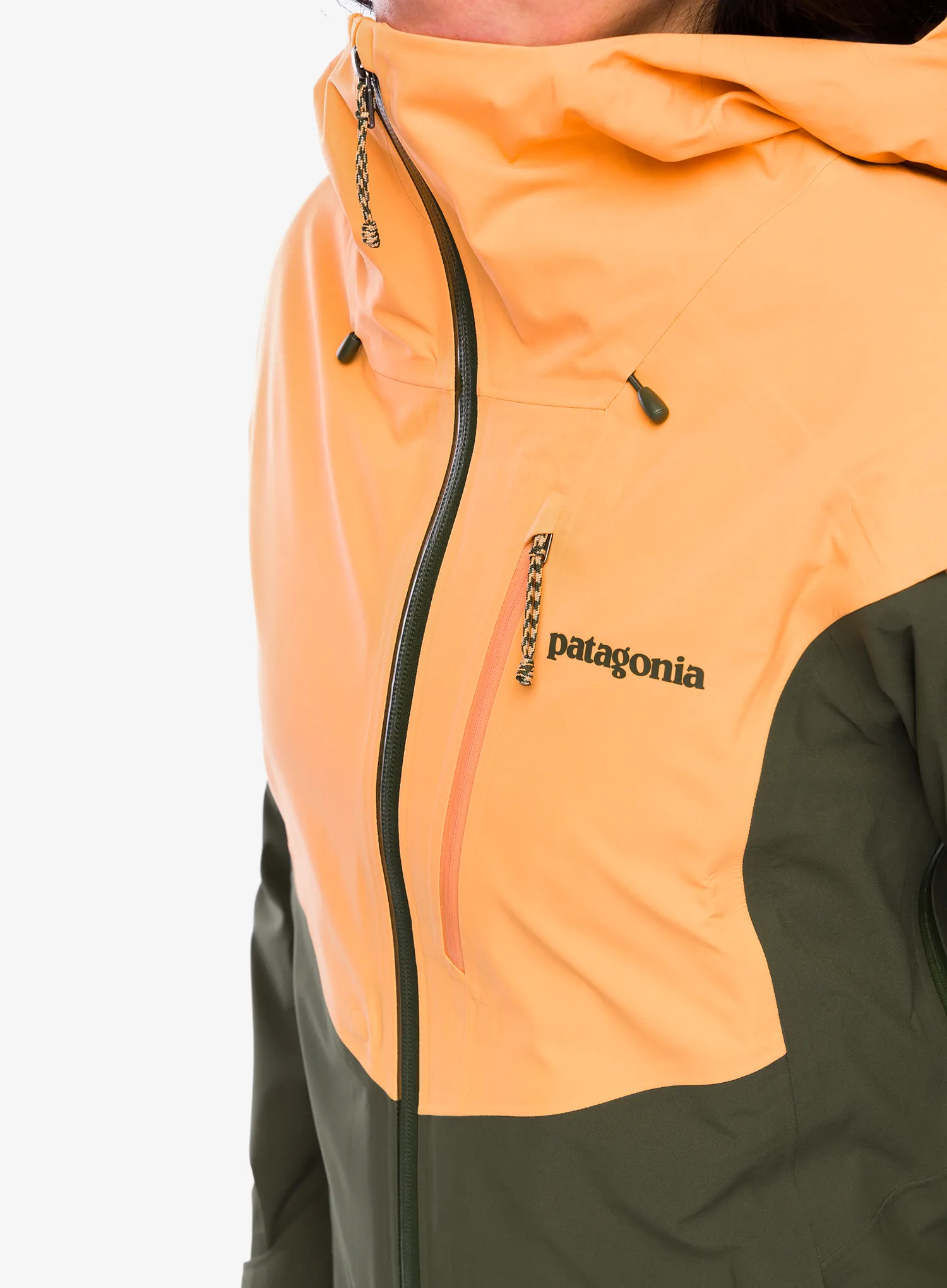 Ženska jakna Patagonia SnowDrifter Jacket - vivid apricot