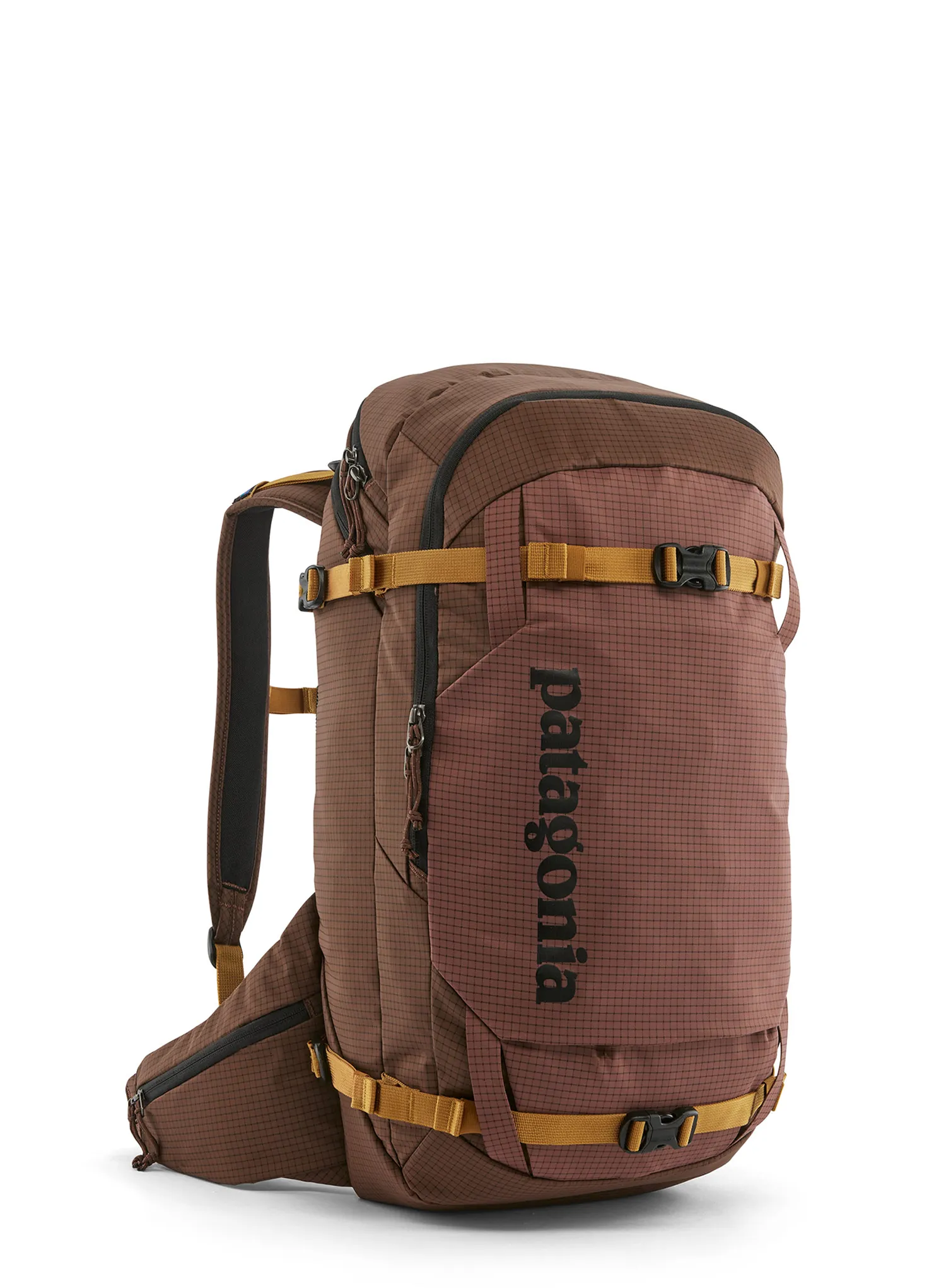 Nahrbtnik za turno smučanje Patagonia Snowdrifter 30L - dulse mauve