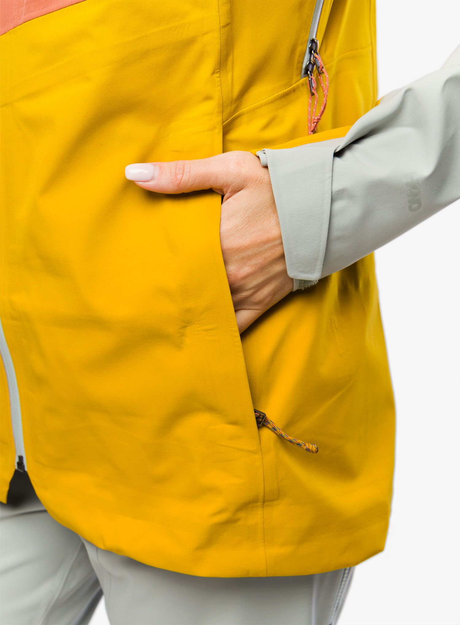 Ženska jakna za turno smučanje Patagonia SnowDrifter Jacket - cosmic gold