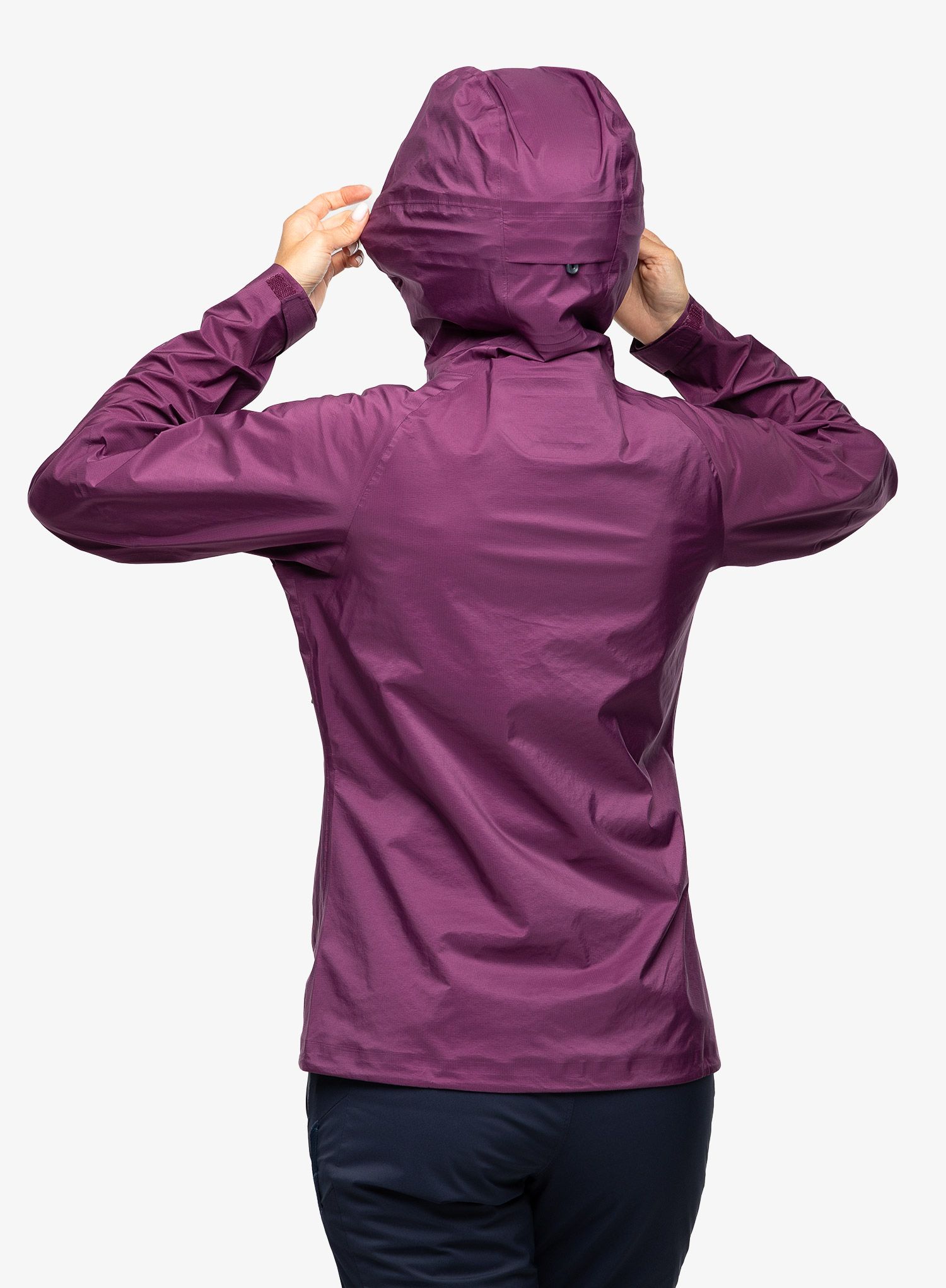 Ženska nepremočljiva jakna Patagonia Storm 10 Jacket - night plum