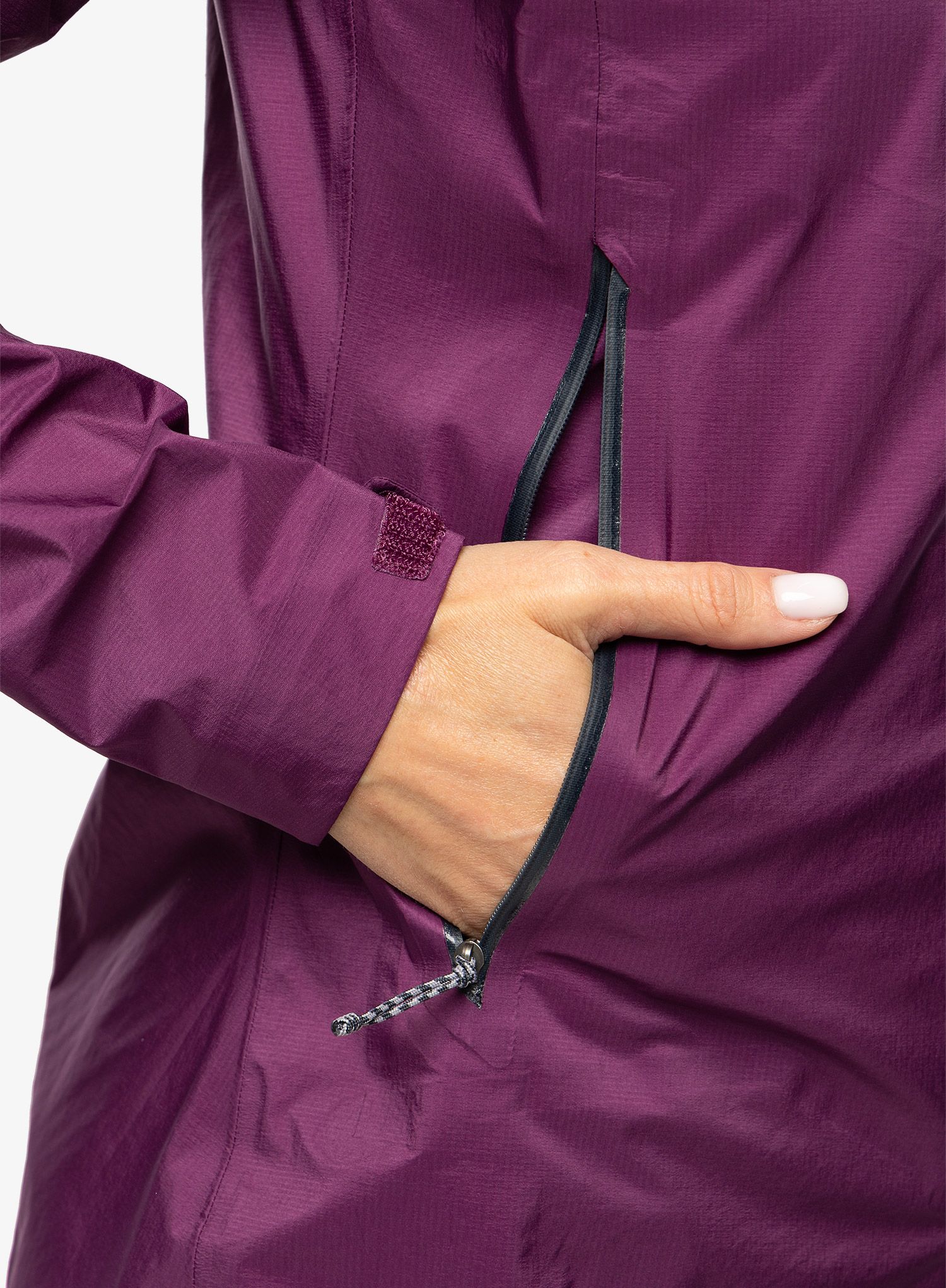 Ženska nepremočljiva jakna Patagonia Storm 10 Jacket - night plum