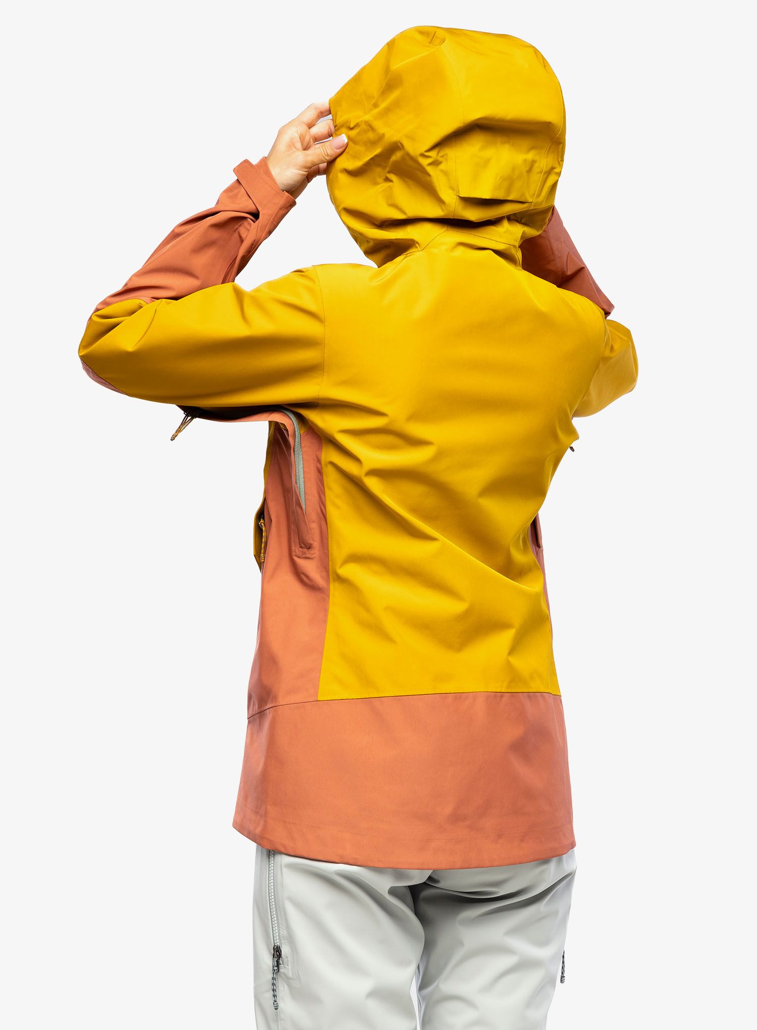 Ženska smučarska jakna Patagonia Storm Shift Jacket - cosmic gold