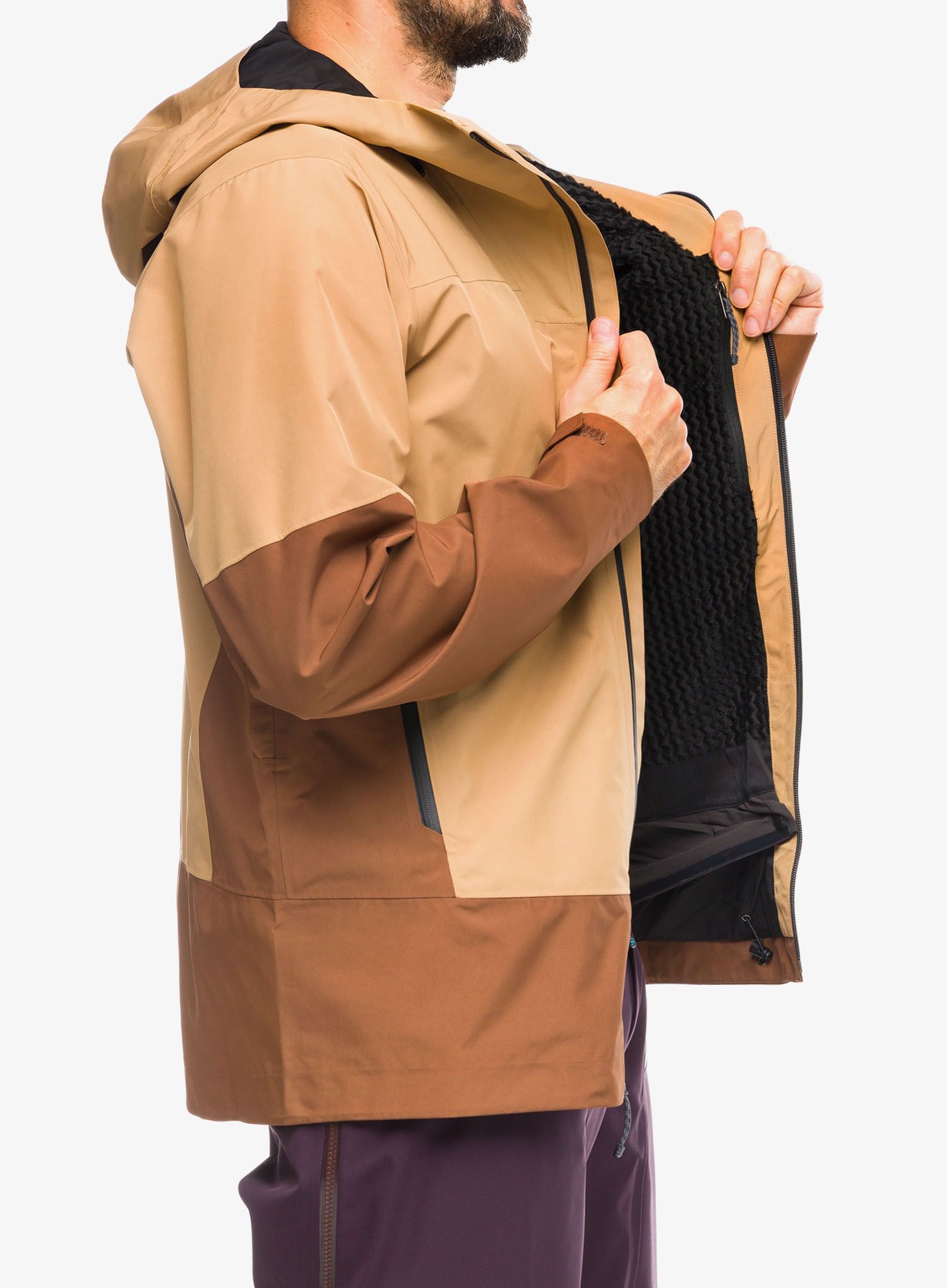 Smučarska jakna Patagonia Storm Shift Jacket - grayling brown