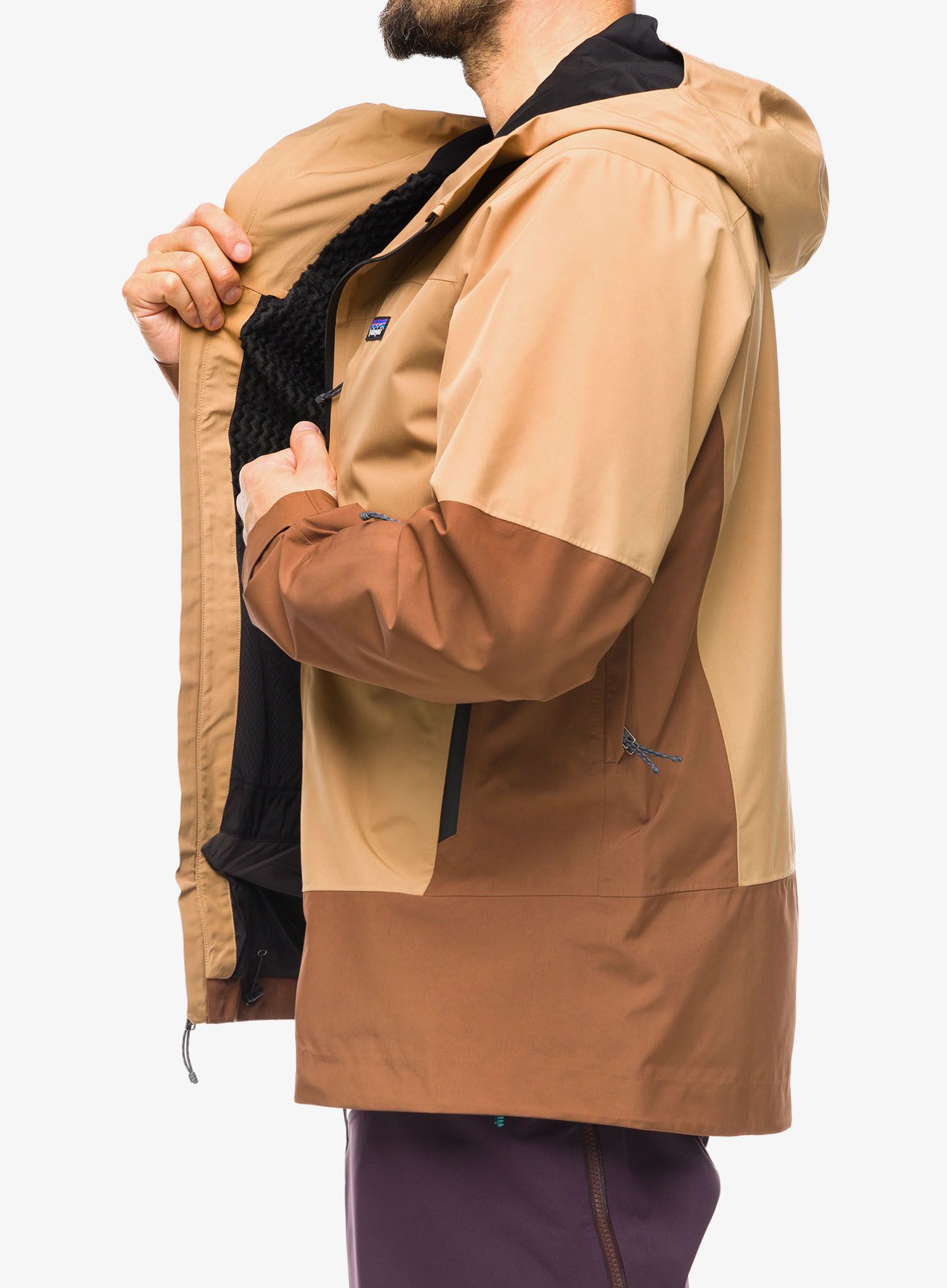 Smučarska jakna Patagonia Storm Shift Jacket - grayling brown