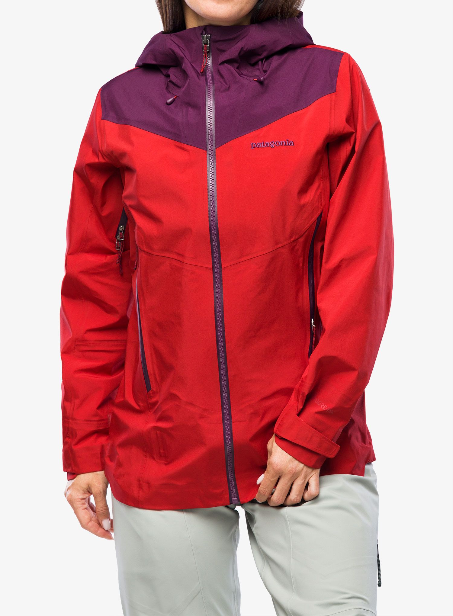 Ženske GORE-TEX jakna Patagonia Super Free Alpine Jkt - red