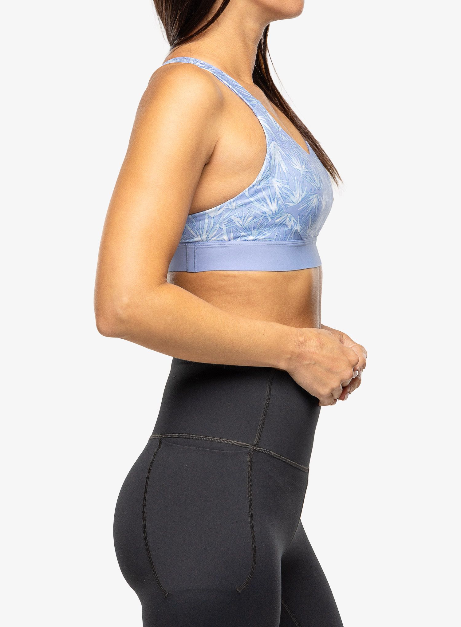 Športni nedrček Patagonia Switchback Sports Bra - grasslands/pale