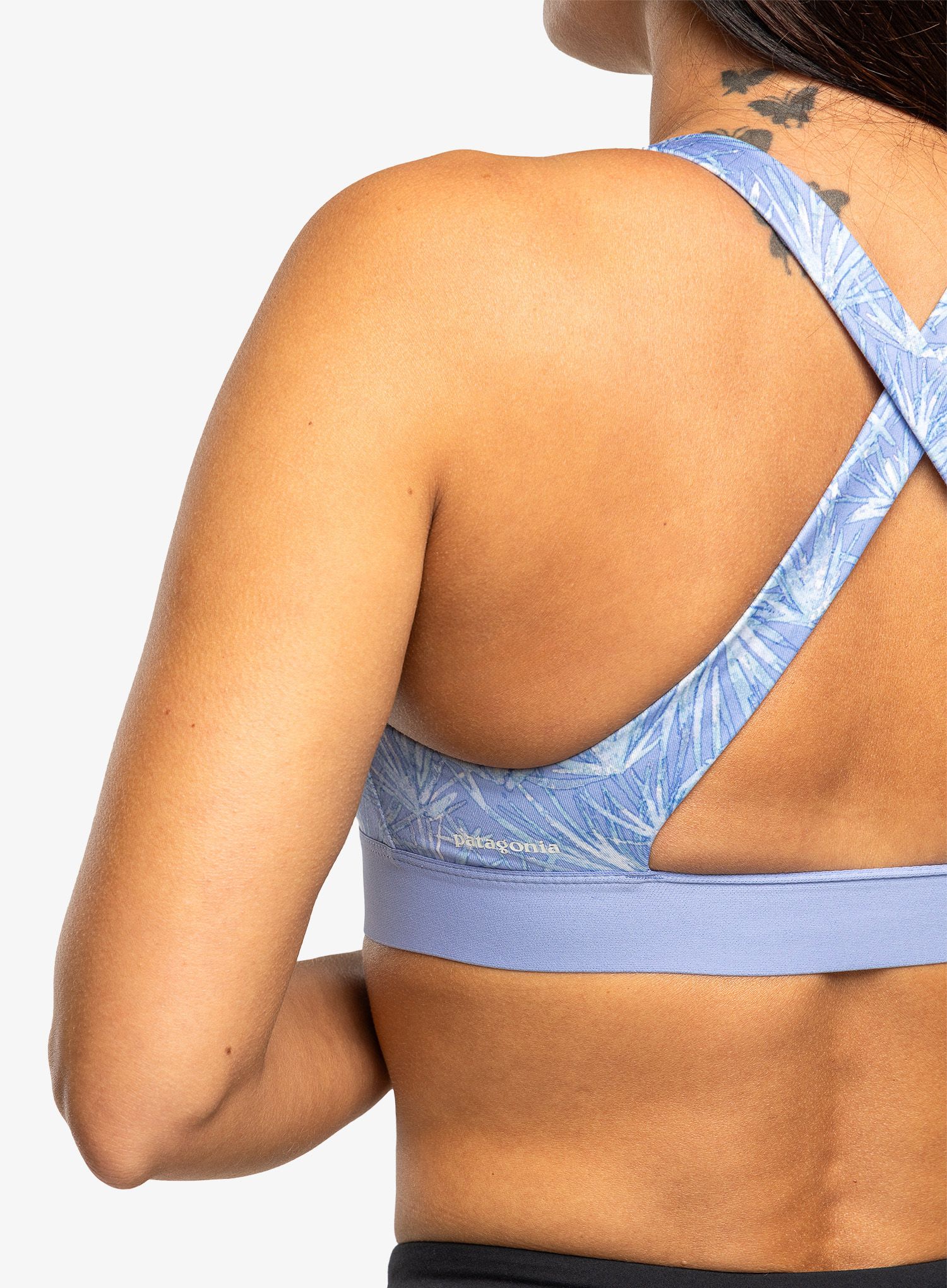 Športni nedrček Patagonia Switchback Sports Bra - grasslands/pale