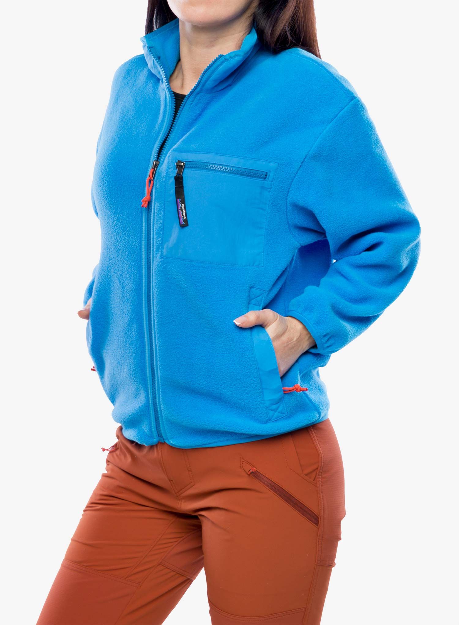 Ženski flis Patagonia Synch Jkt - vessel blue