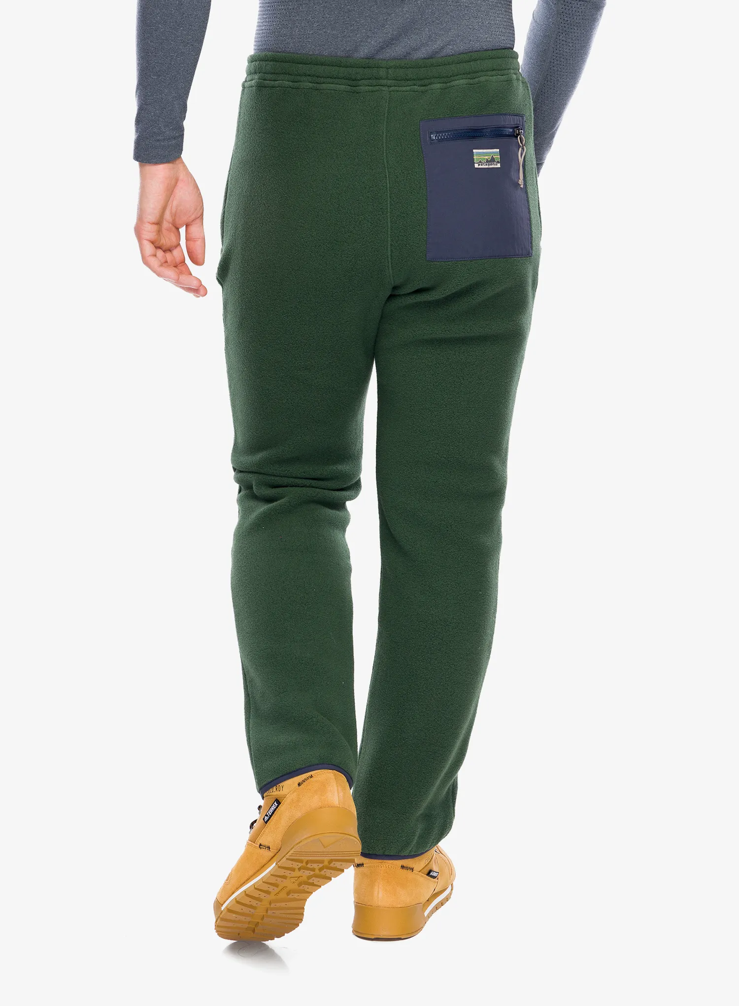 Hlače Patagonia Synch Pants - torrey pine green