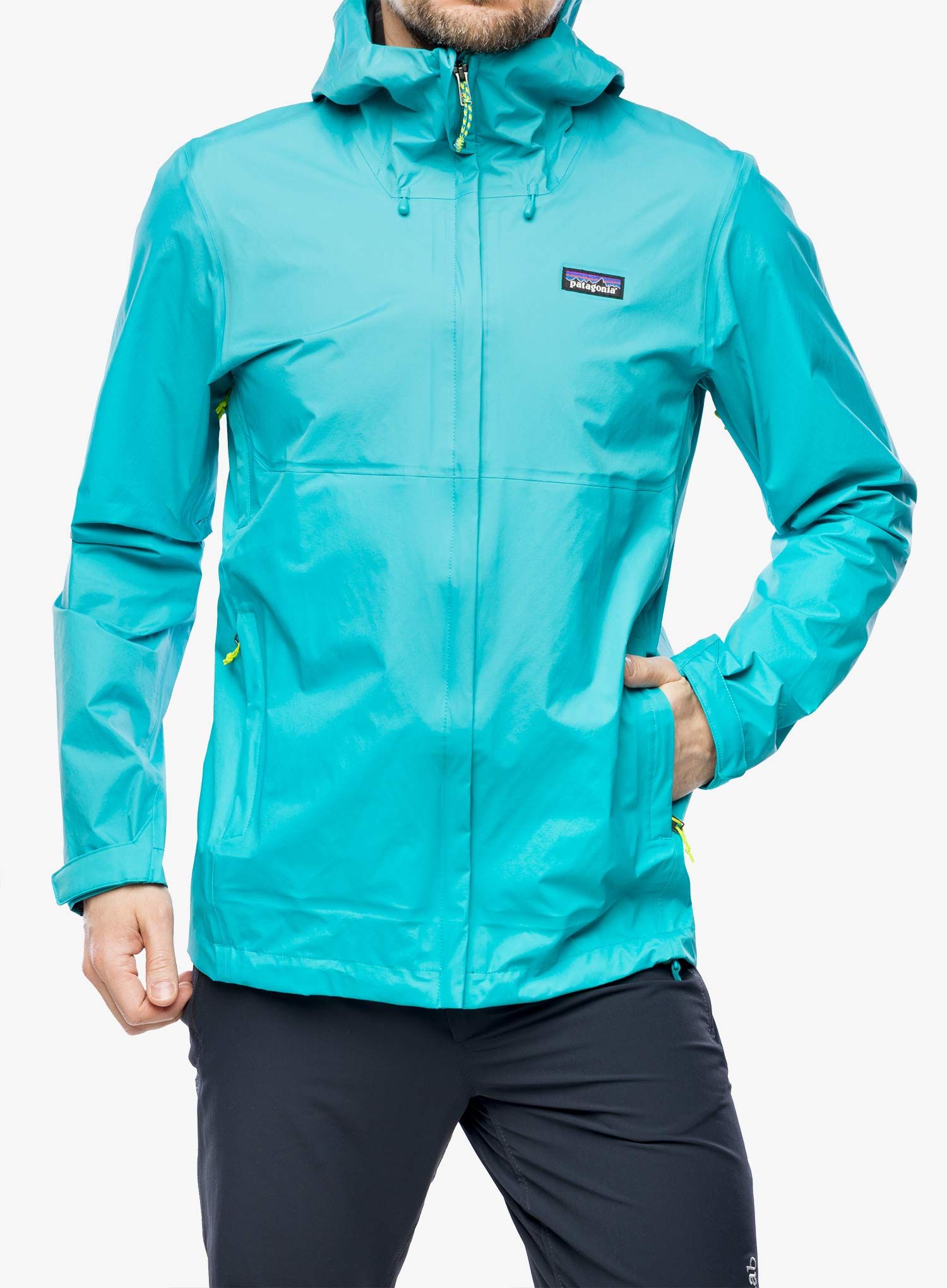 Nepremočljiva jakna Patagonia Torrentshell 3L Jacket - subtidal blue