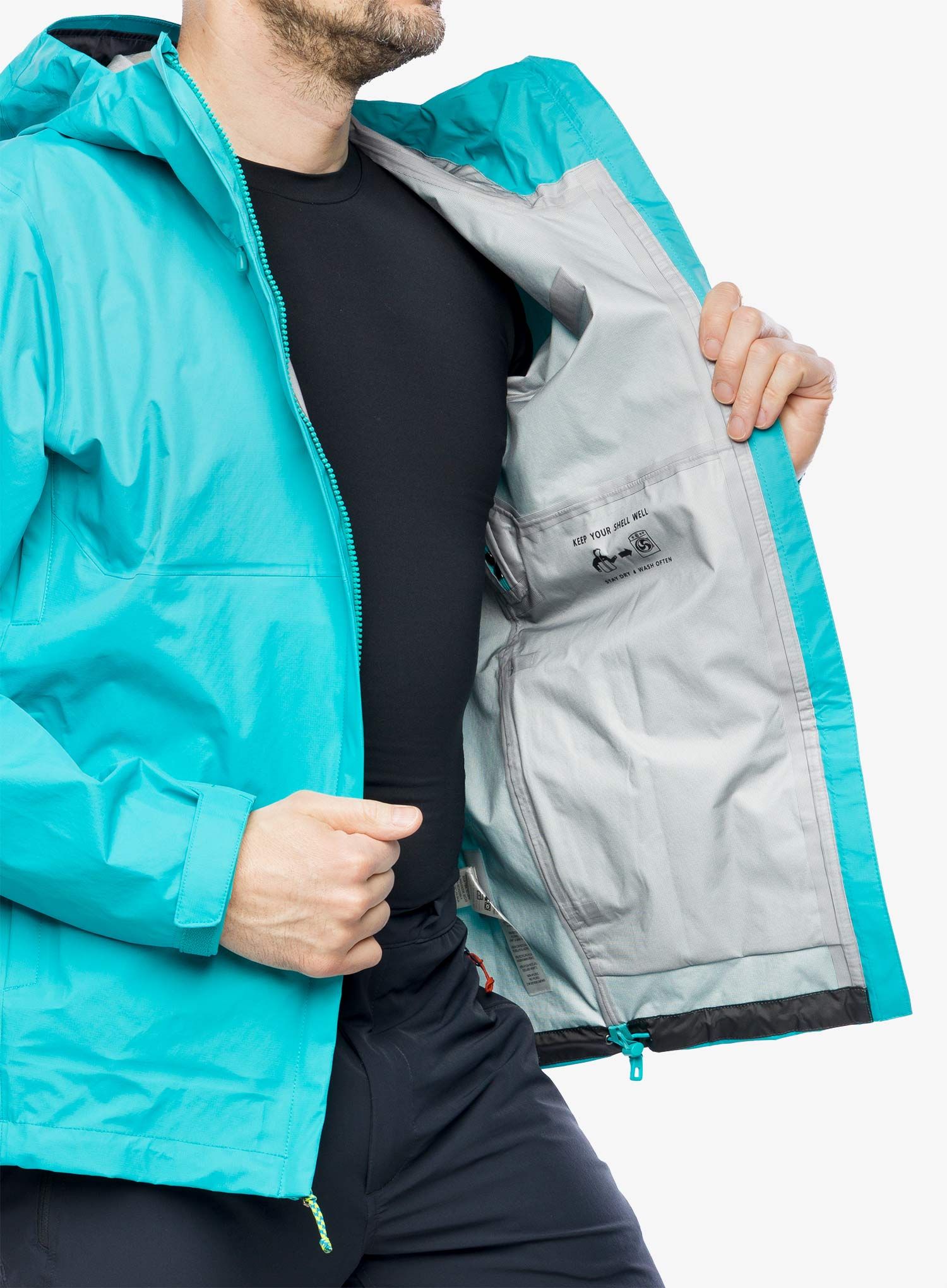 Nepremočljiva jakna Patagonia Torrentshell 3L Jacket - subtidal blue