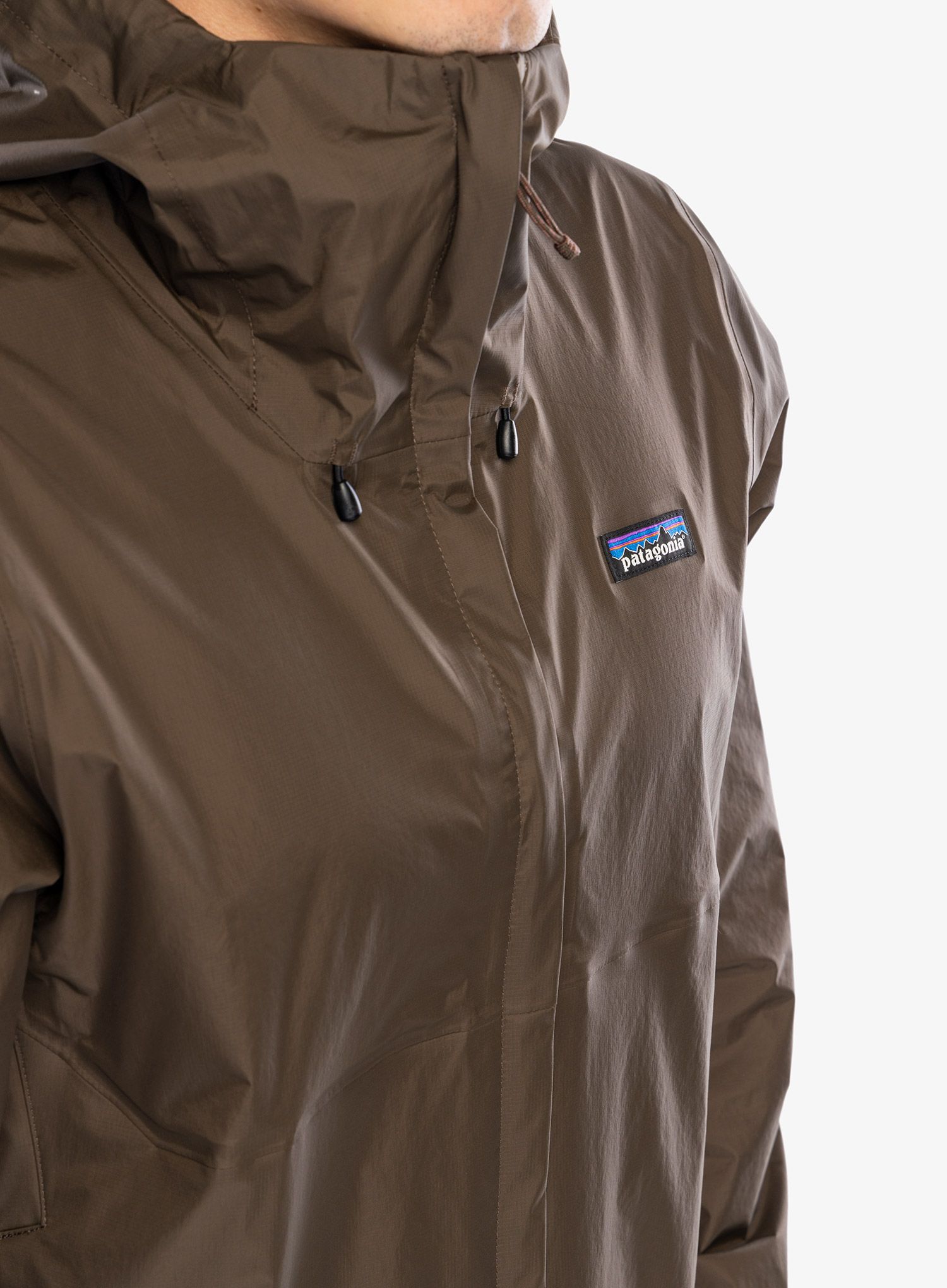 Nepremočljiva jakna Patagonia Torrentshell 3L Jacket - dark walnut