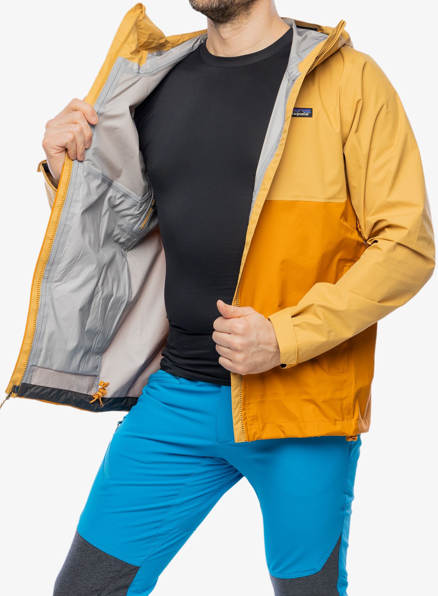 Nepremočljiva jakna Patagonia Torrentshell 3L Jacket - golden caramel