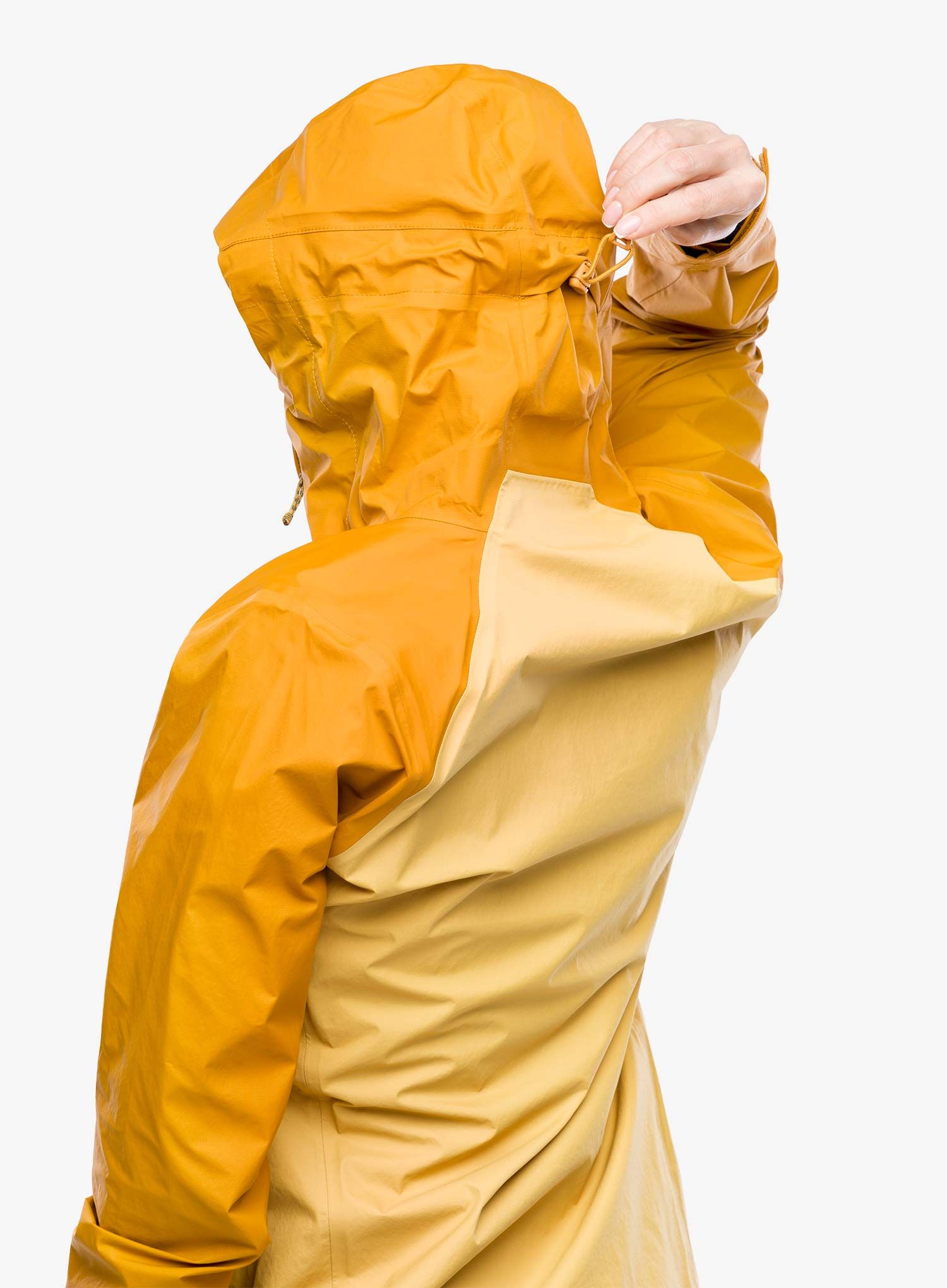 Ženska nepremočljiva jakna Patagonia Torrentshell 3L Jacket - pufferfish gold