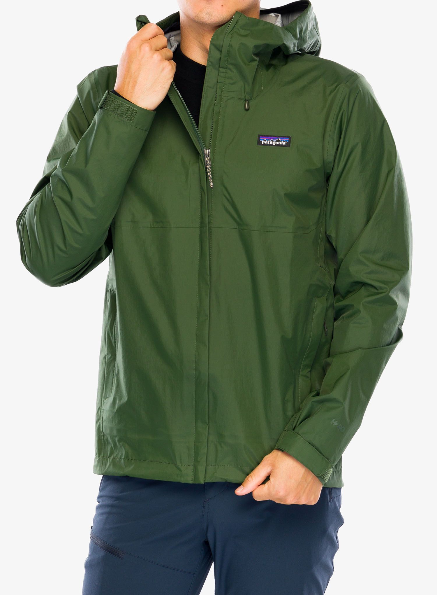 Nepremočljiva jakna Patagonia Torrentshell 3L Jacket - torrey pine green