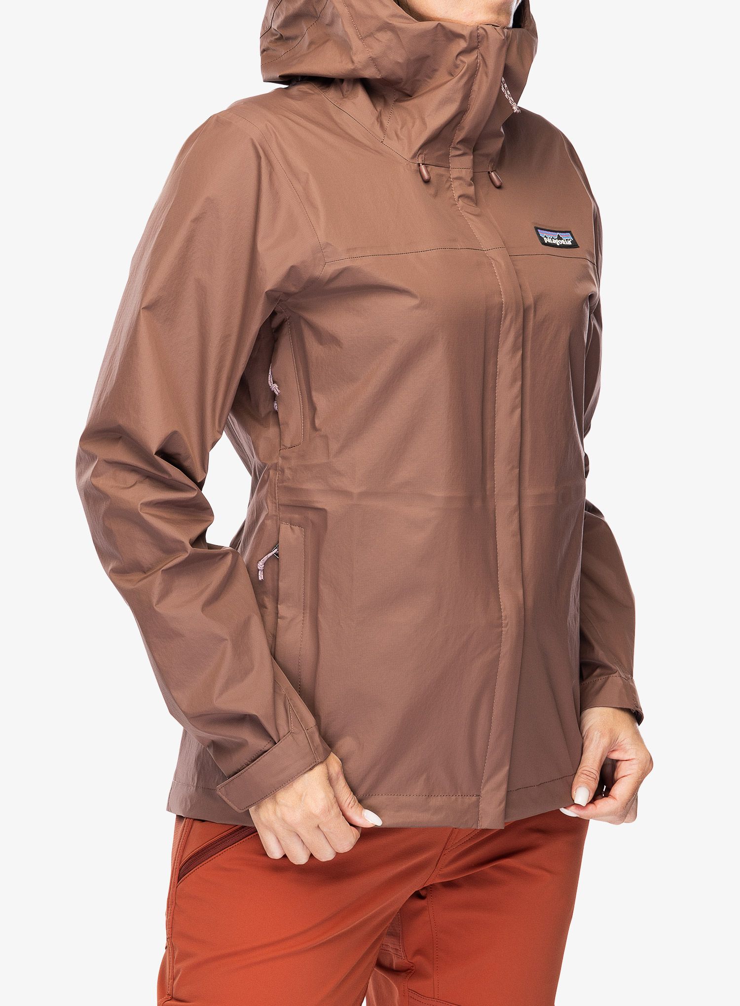 Ženska hardshell jakna Patagonia Torrentshell 3L Jacket - dulse mauve