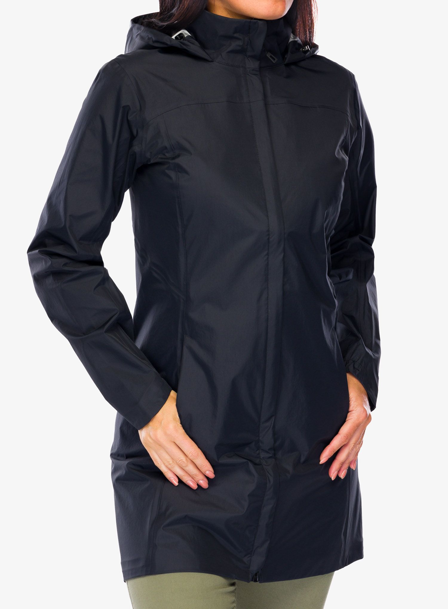 Ženski plašč Patagonia Torrentshell 3L Rain Parka - black
