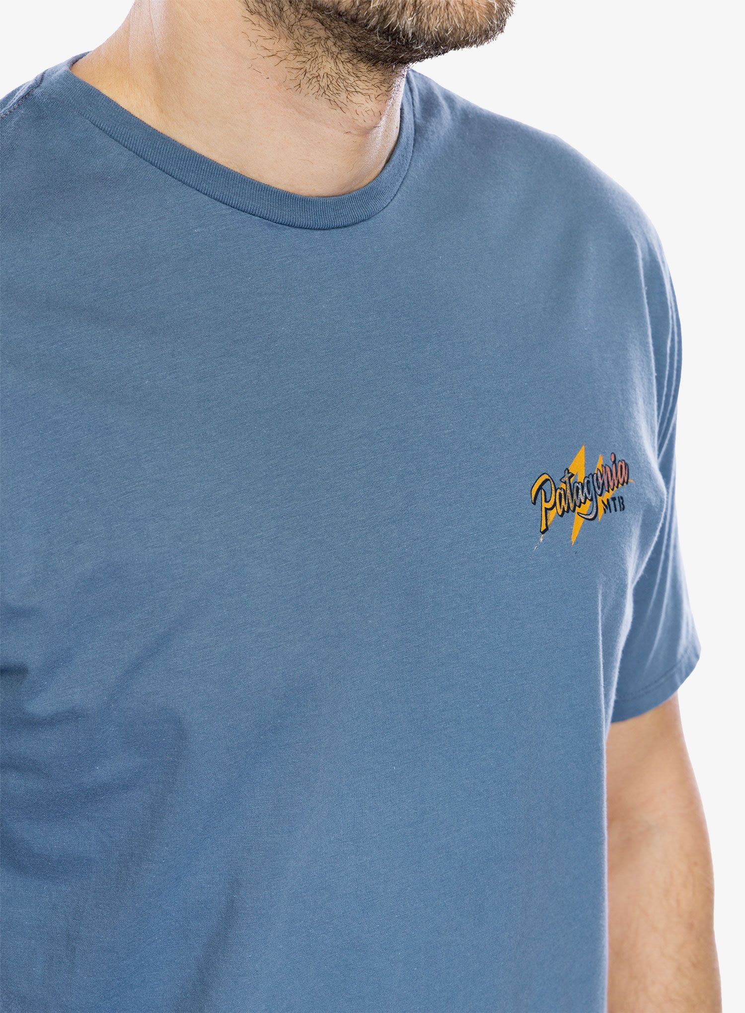 Majica s kratkimi rokavi Patagonia Trail Hound Organic T-Shirt - utility blue