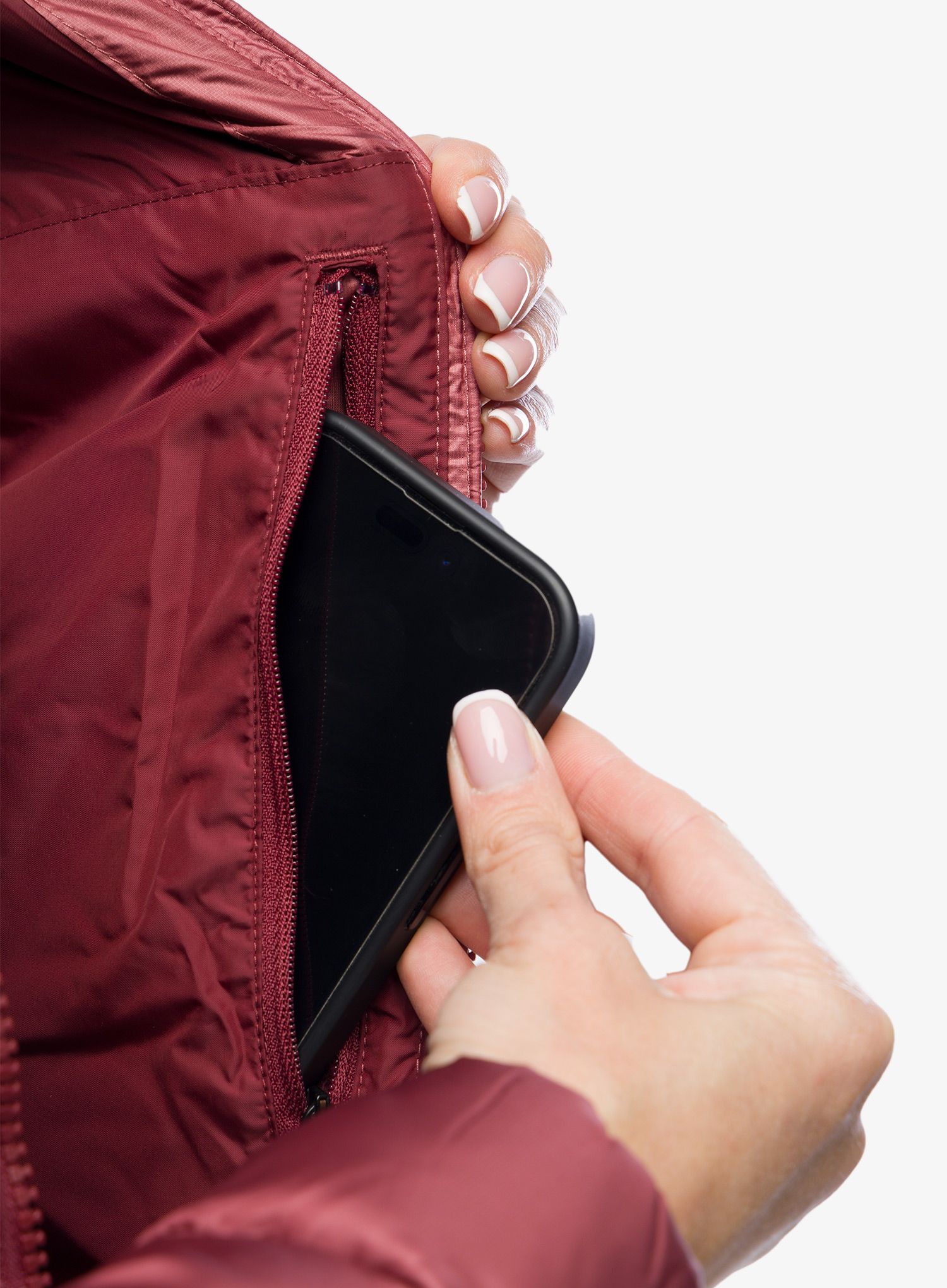 Ženska jakna 3 v 1 Patagonia Tres 3-in-1 Parka - carmine red