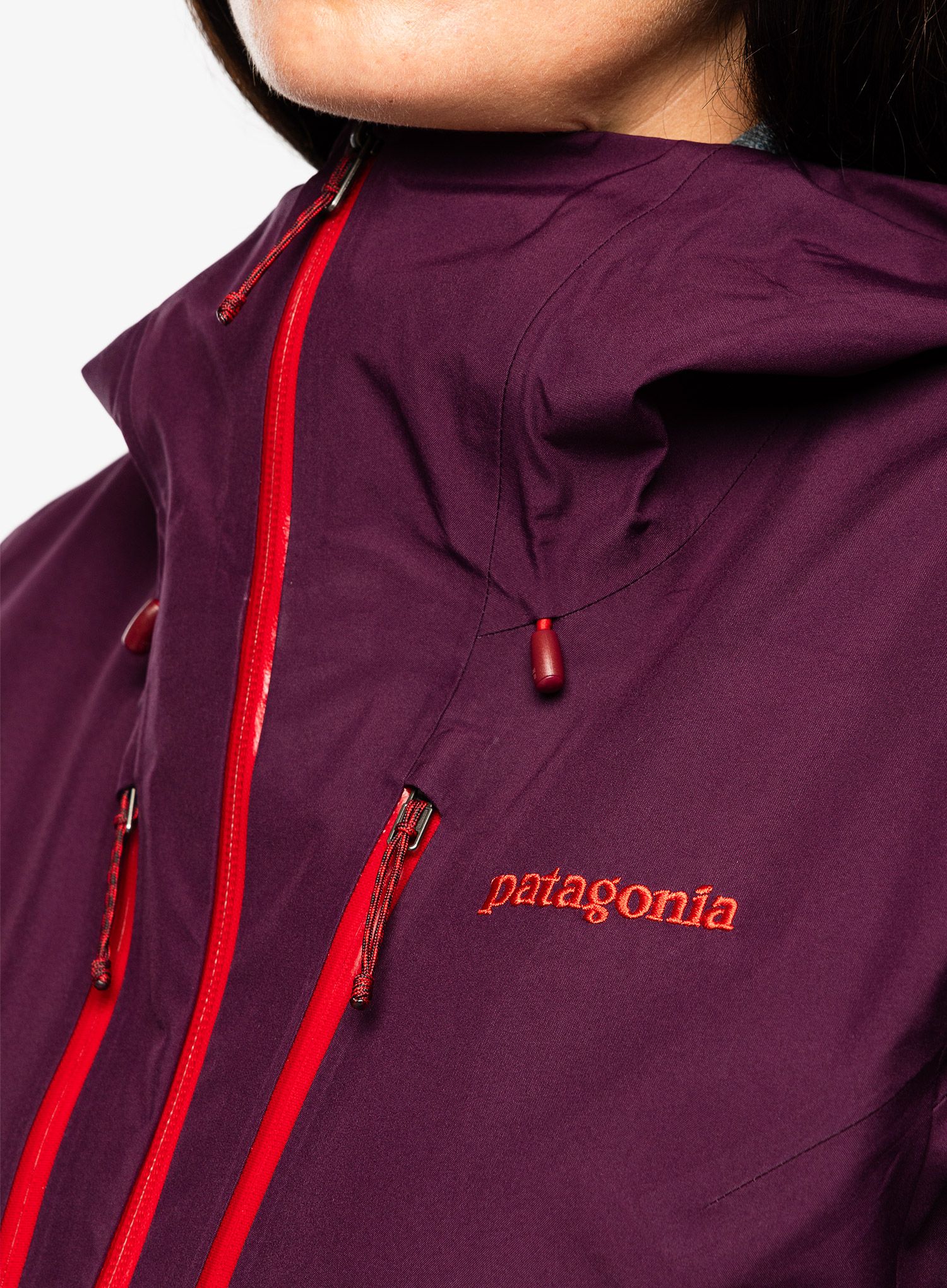 Ženska hardshell jakna Patagonia Triolet Jkt - night plum