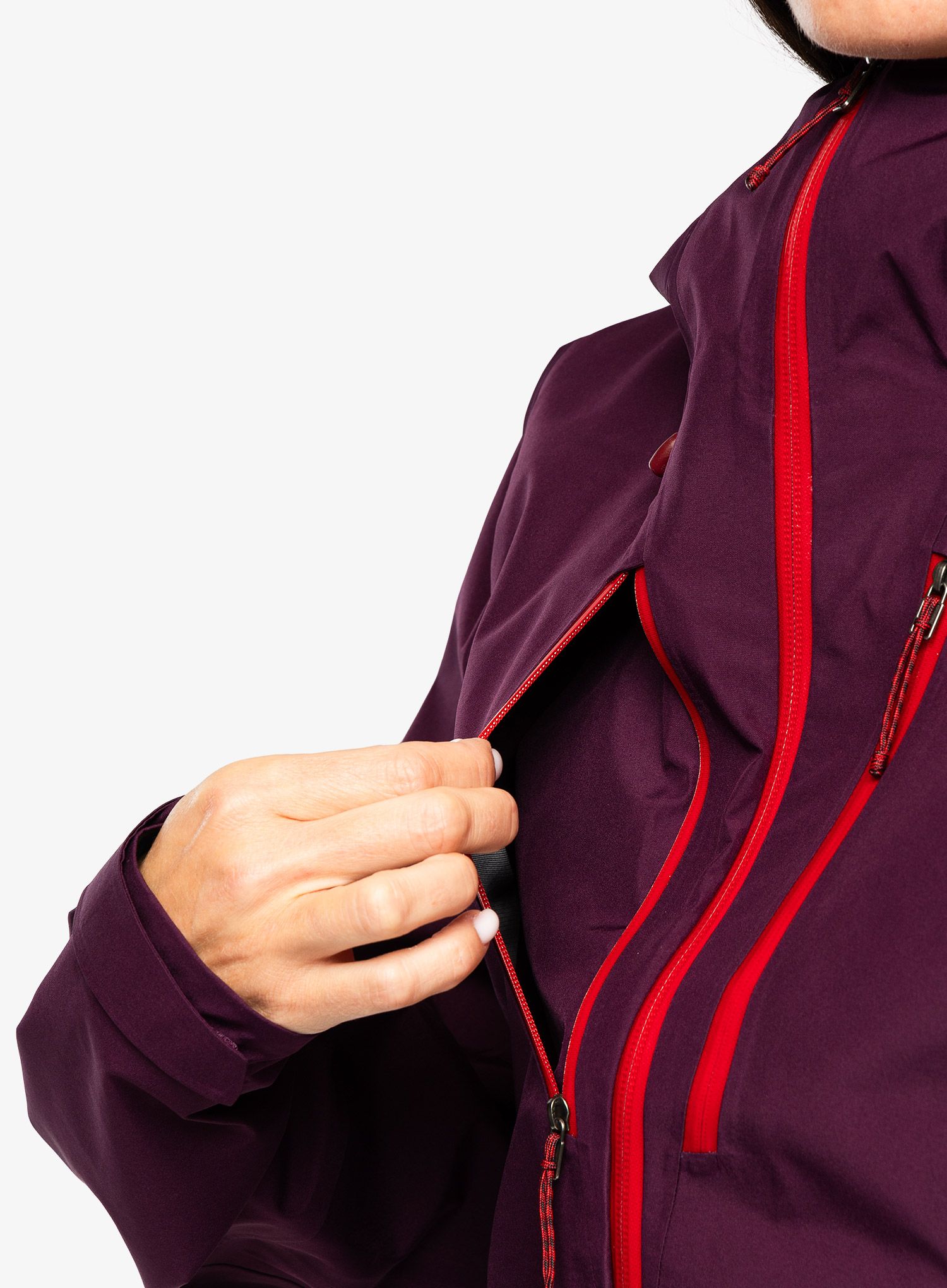 Ženska hardshell jakna Patagonia Triolet Jkt - night plum
