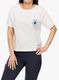 Ženska bombažna majica Patagonia Unity Fitz Easy Cut Responsibili-Tee - birch white