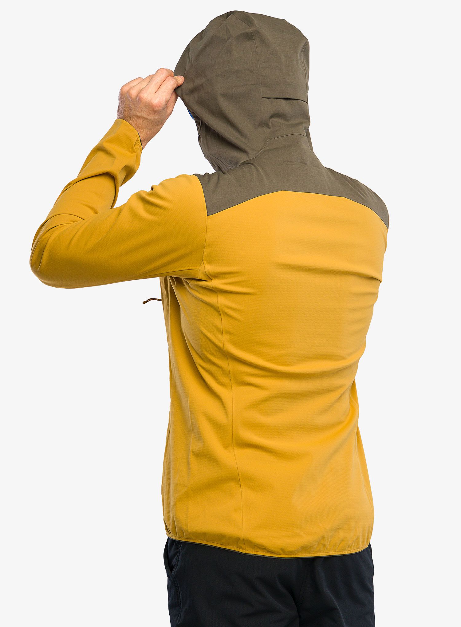 Moška smučarska jakna Patagonia Upstride Jacket - cabin gold